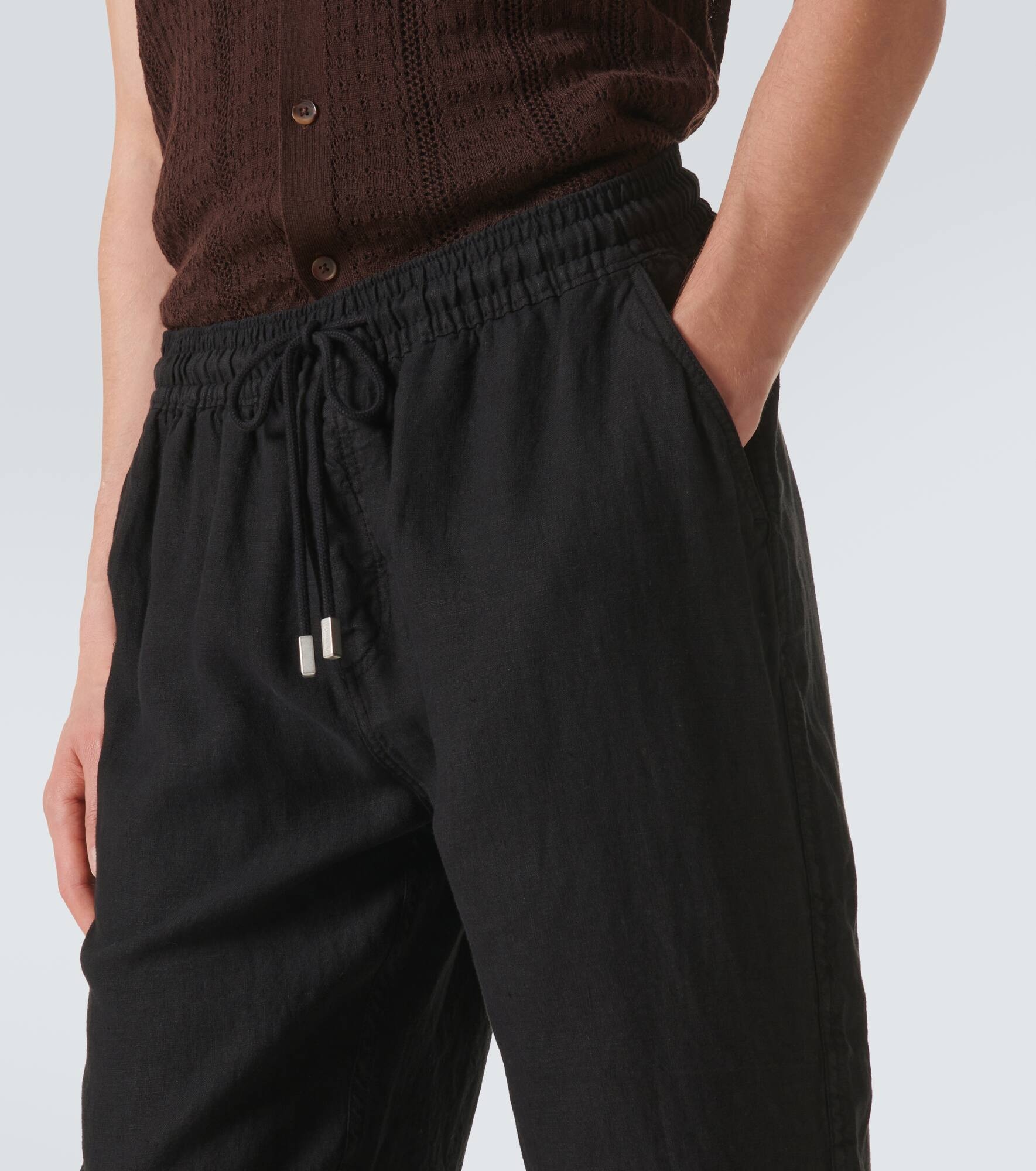Pacha linen wide-leg pants - 5
