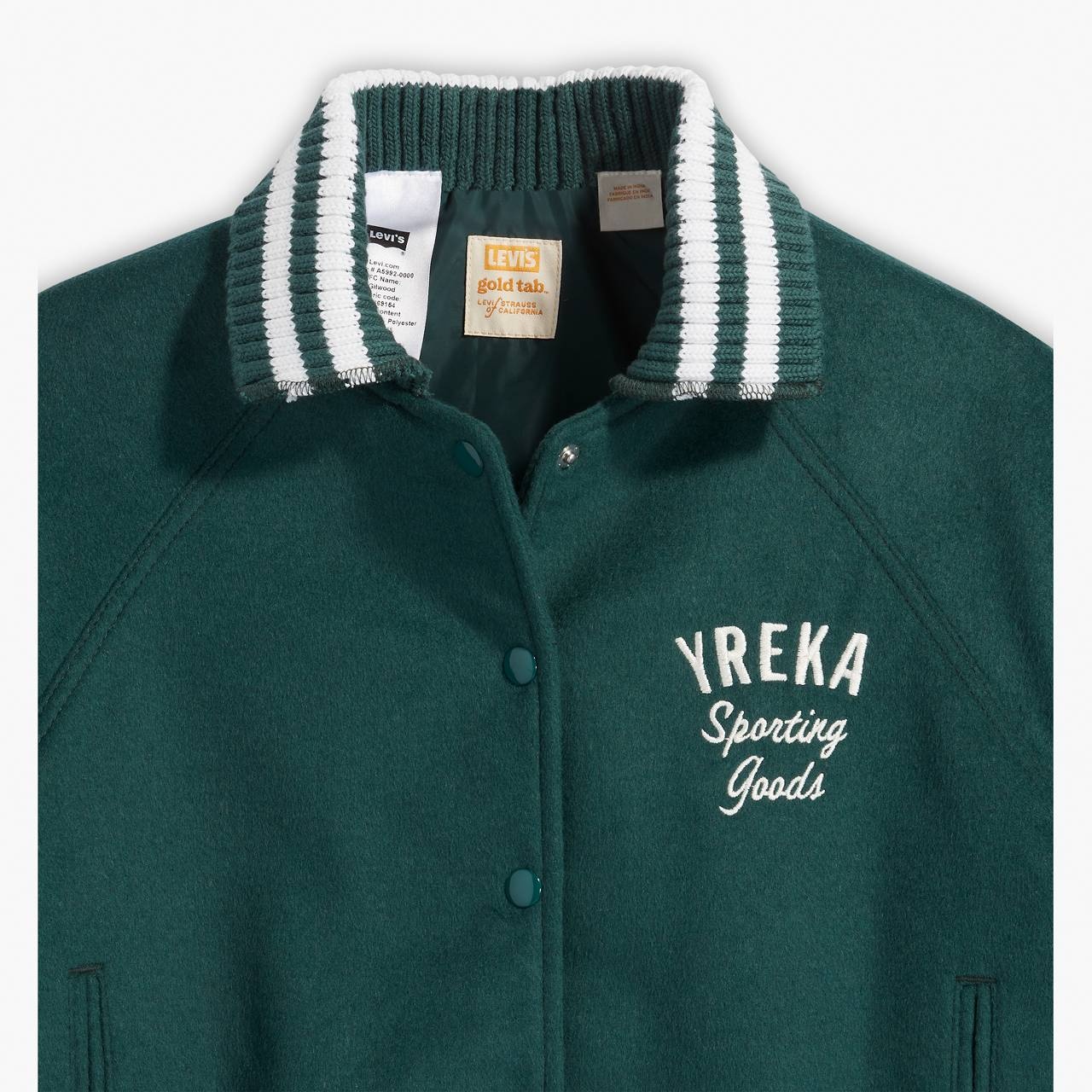 GOLD TAB™ SHRUNKEN VARSITY JACKET - 7
