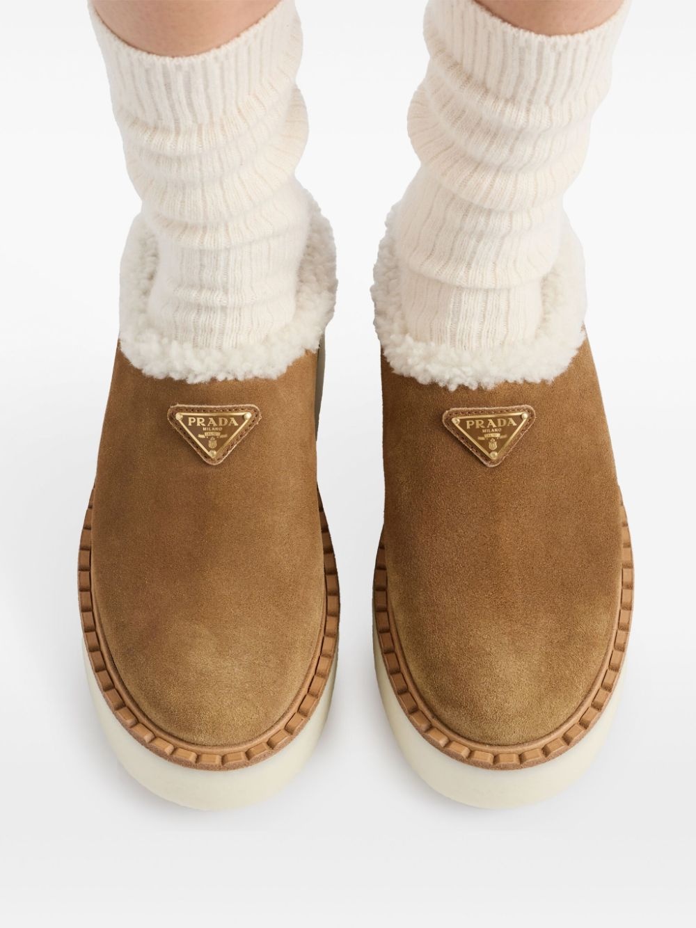 50mm suede mules - 6