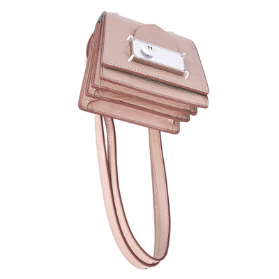 Maison Margiela SMALL CROSSBODY BAG IN PINK outlook