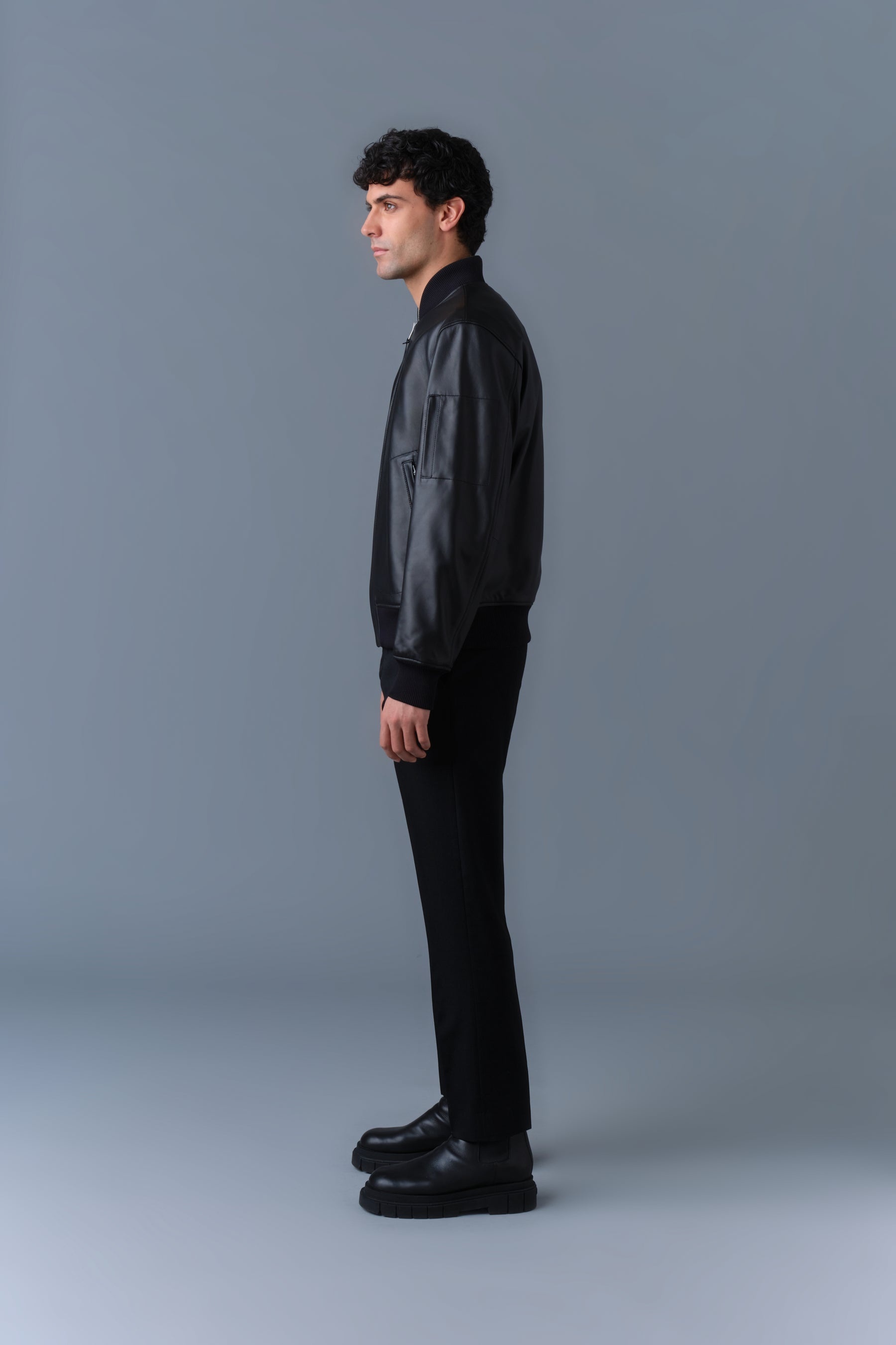 MACKAGE EASTON-R 2-in-1 lamb leather bomber jacket | REVERSIBLE