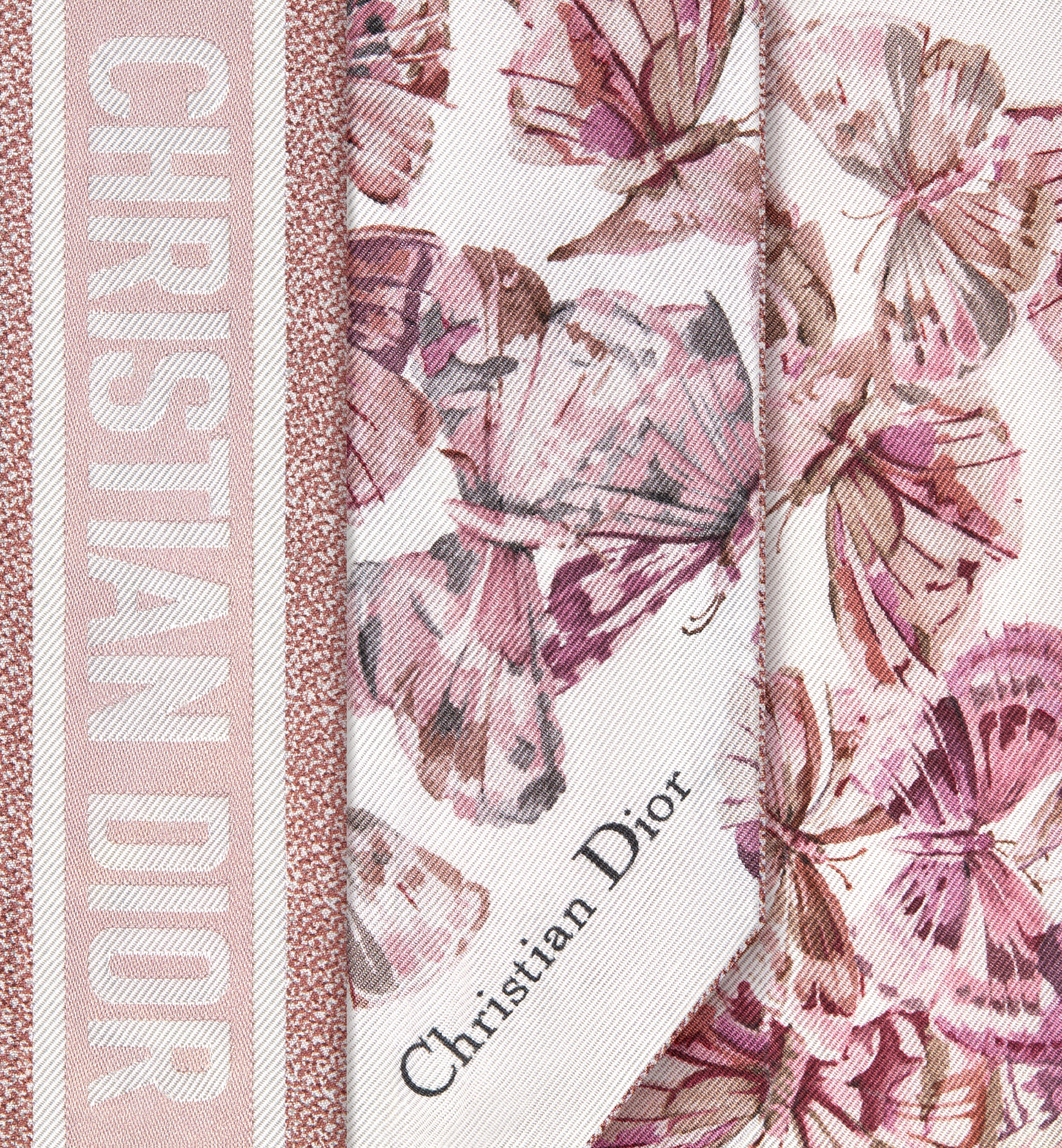 Dior Camo Papillon Mitzah Scarf - 5