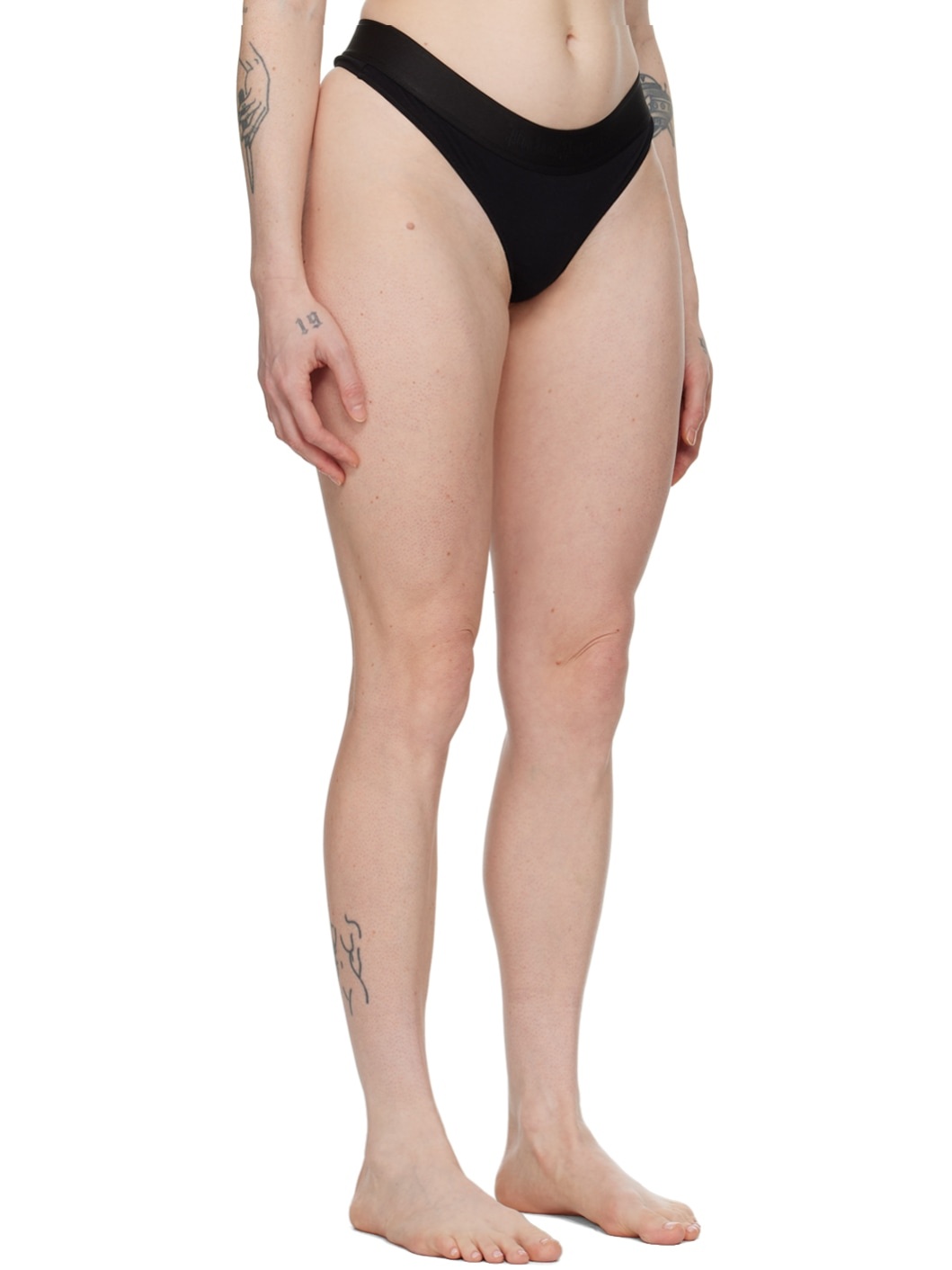 Black Classic Thong - 2