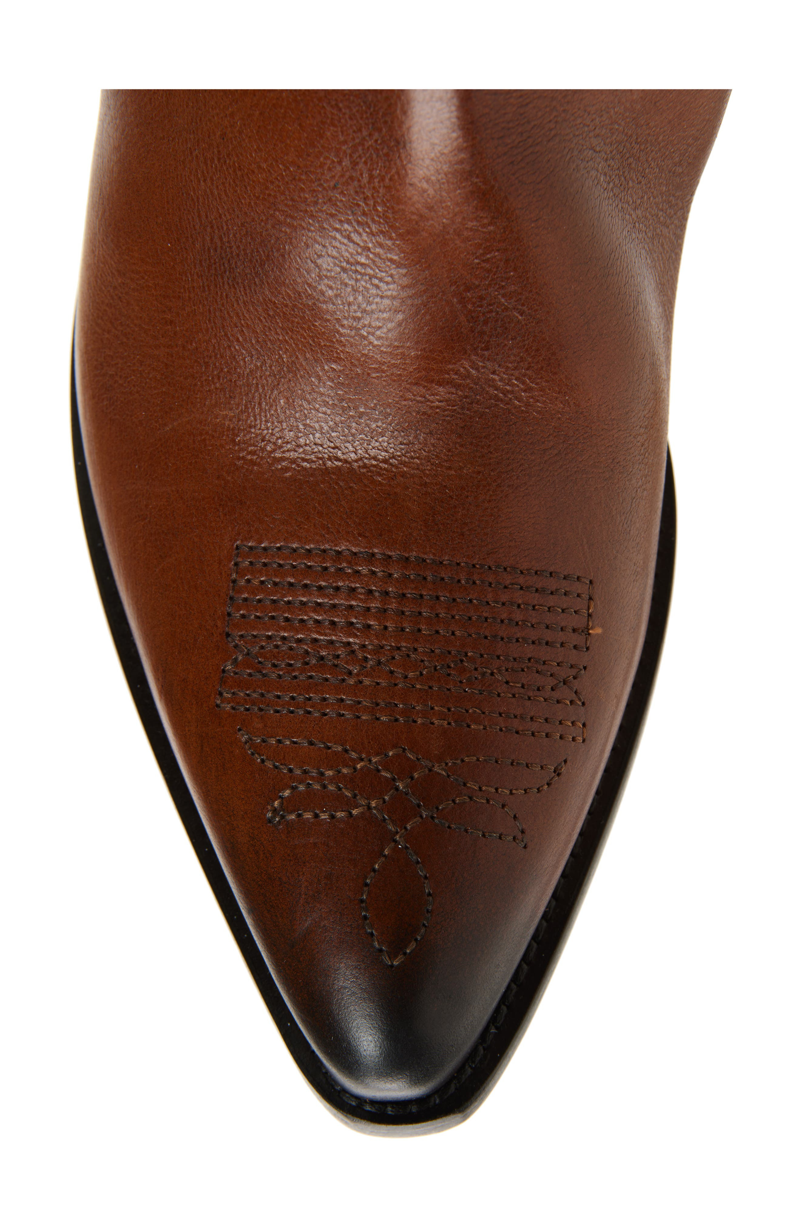 Golden Goose Wish Star Short Western Boot in Tan at Nordstrom - 5