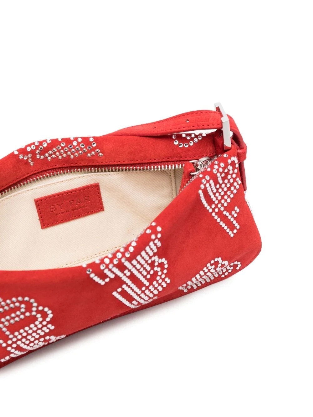 Dulce crystal-embellished shoulder bag - 5