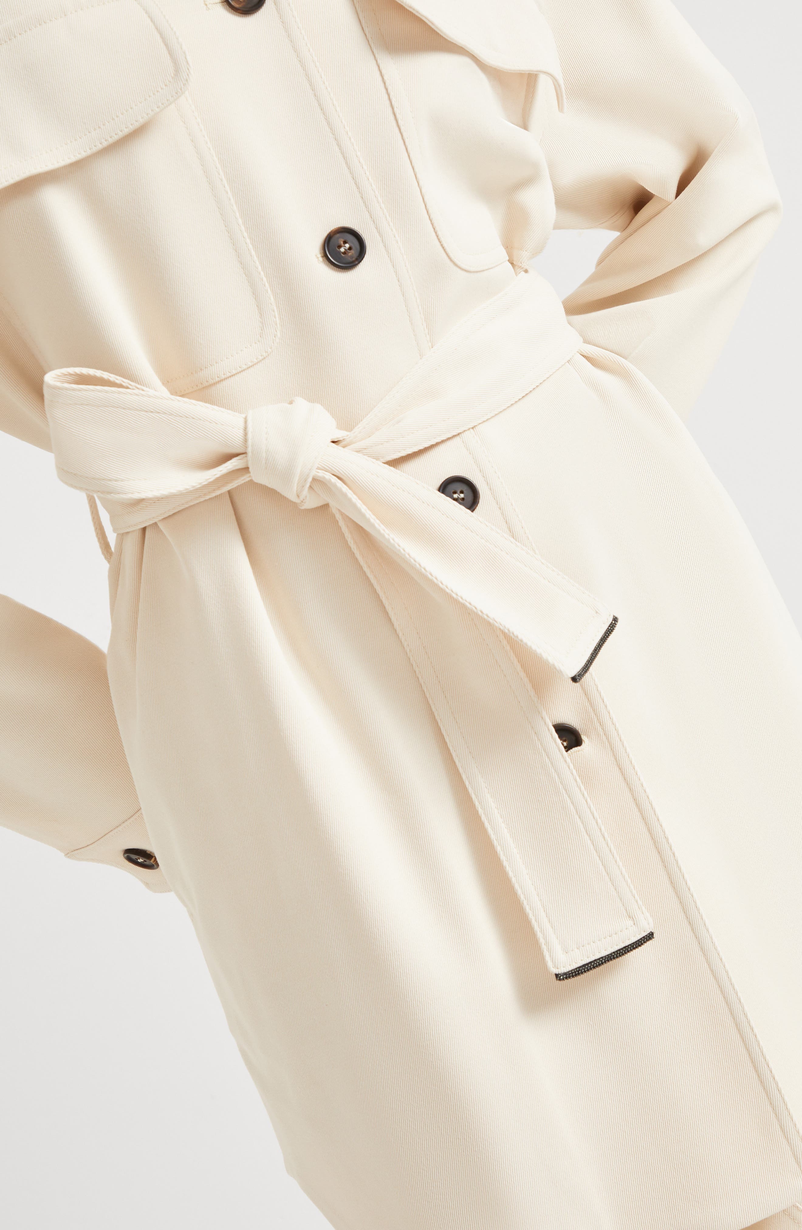 Brunello Cucinelli Twill blazer with monili in Panama at Nordstrom - 4