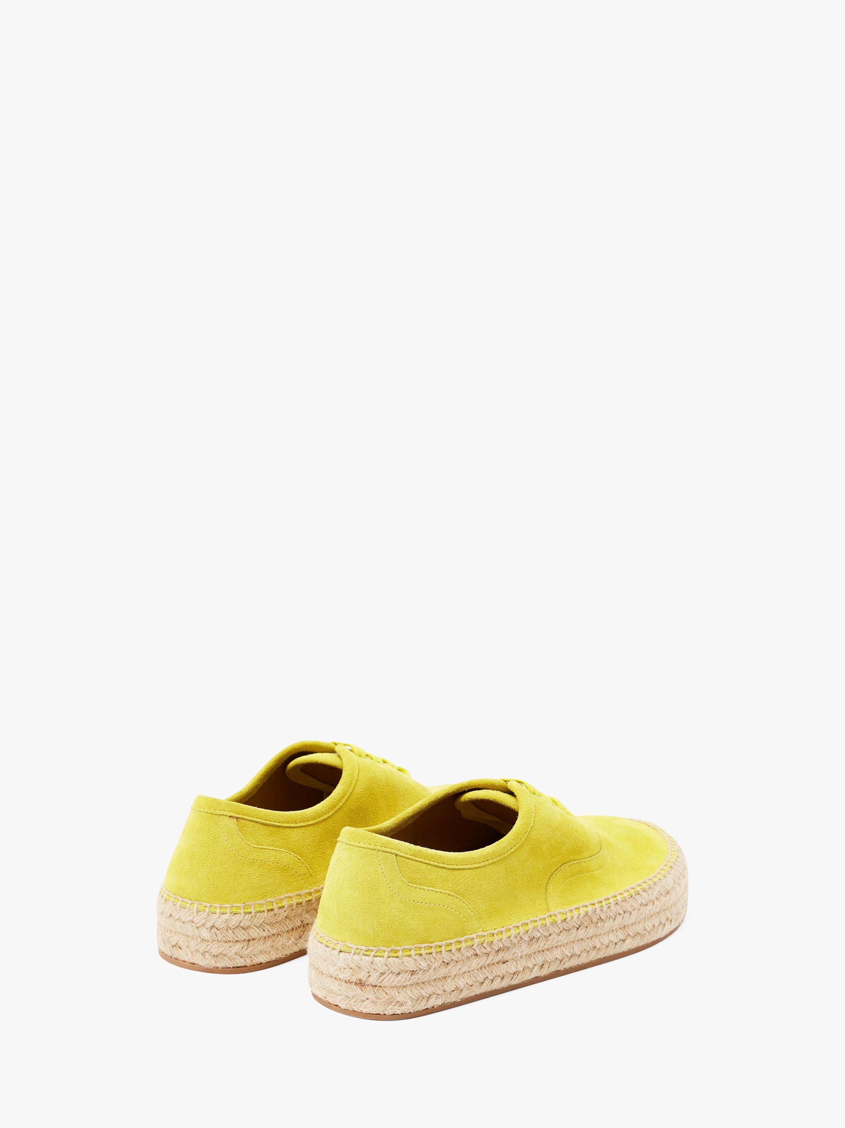 SUEDE LACE-FRONT PLATFORM ESPADRILLES - 3