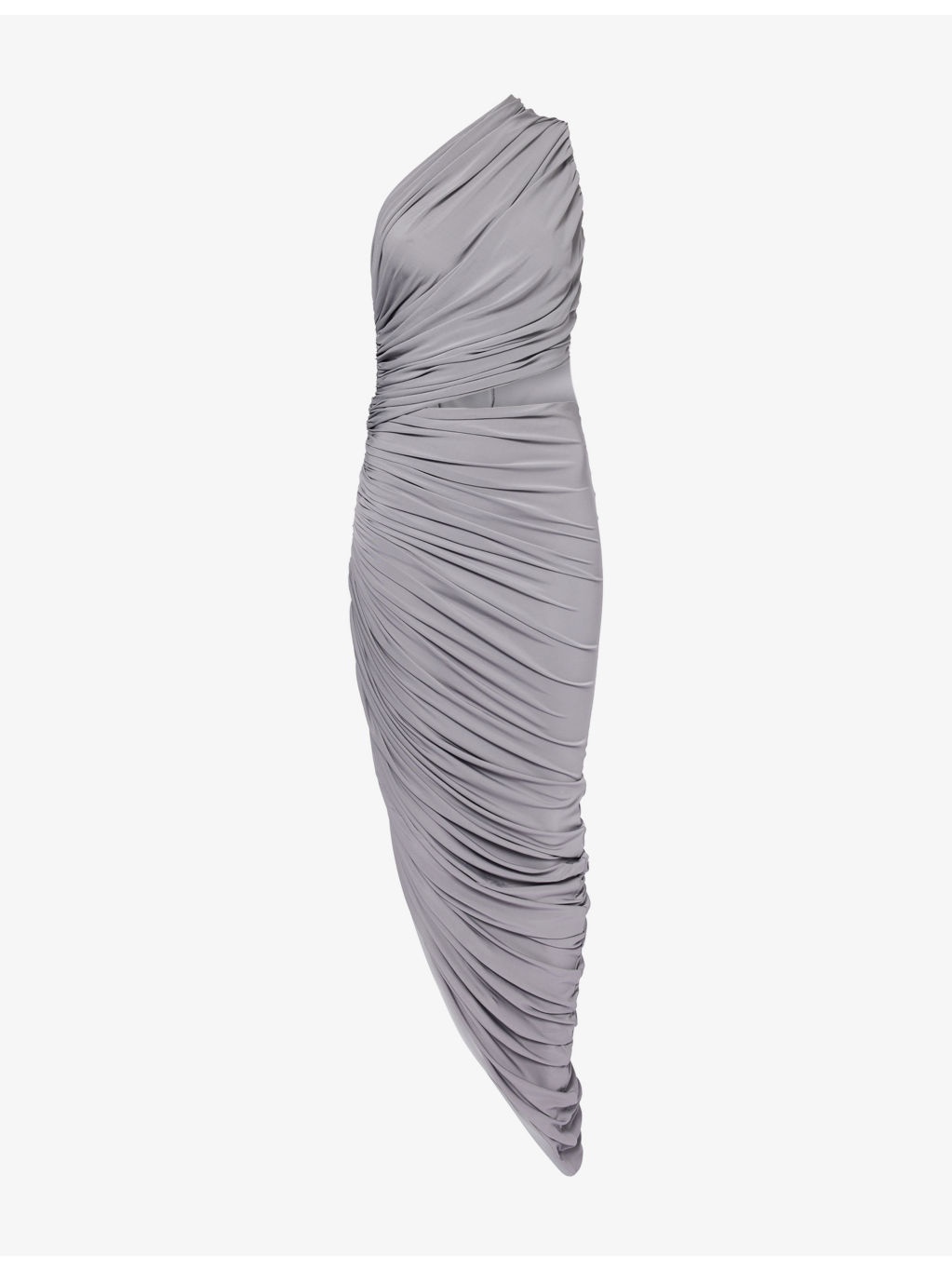 Cut-Out Draped Stretch-Woven Maxi Dress - 1
