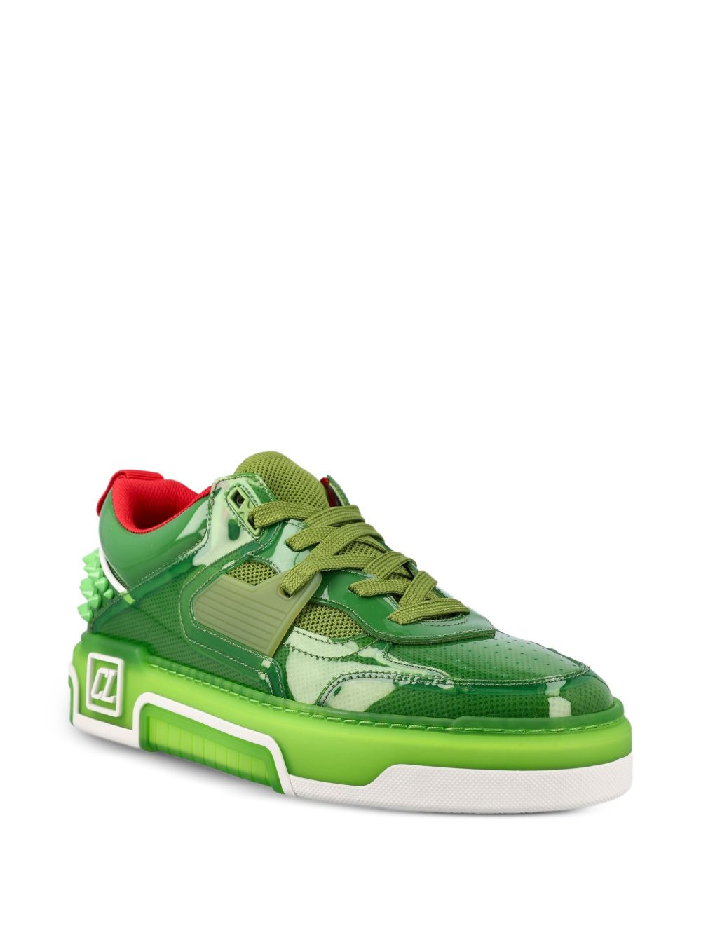 Astrocool spike-detail leather sneakers - 2