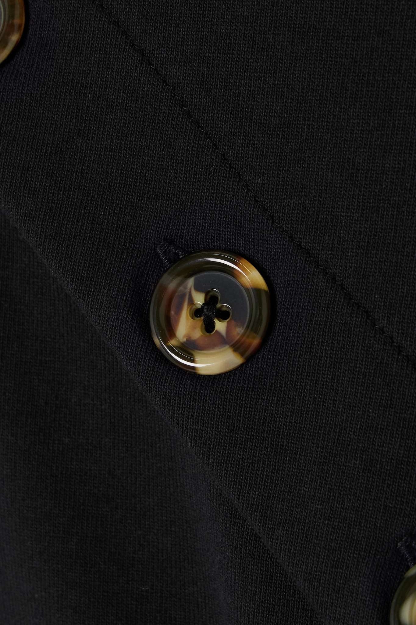 A.W.A.K.E. MODE Button-embellished organic cotton-jersey