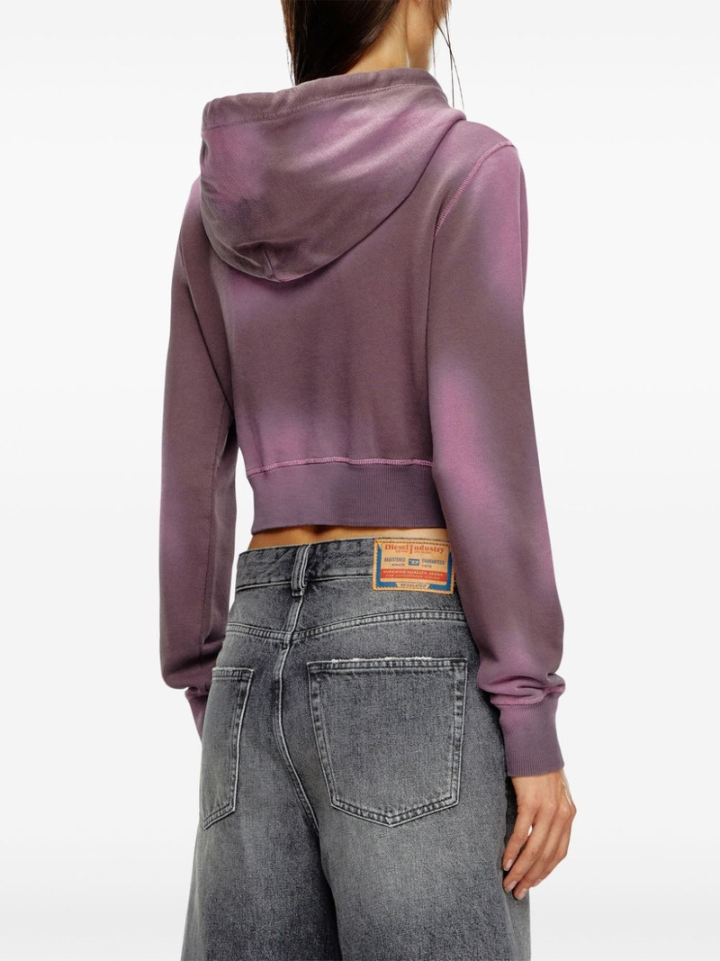 F-Slimmy embroidered logo hoodie 4