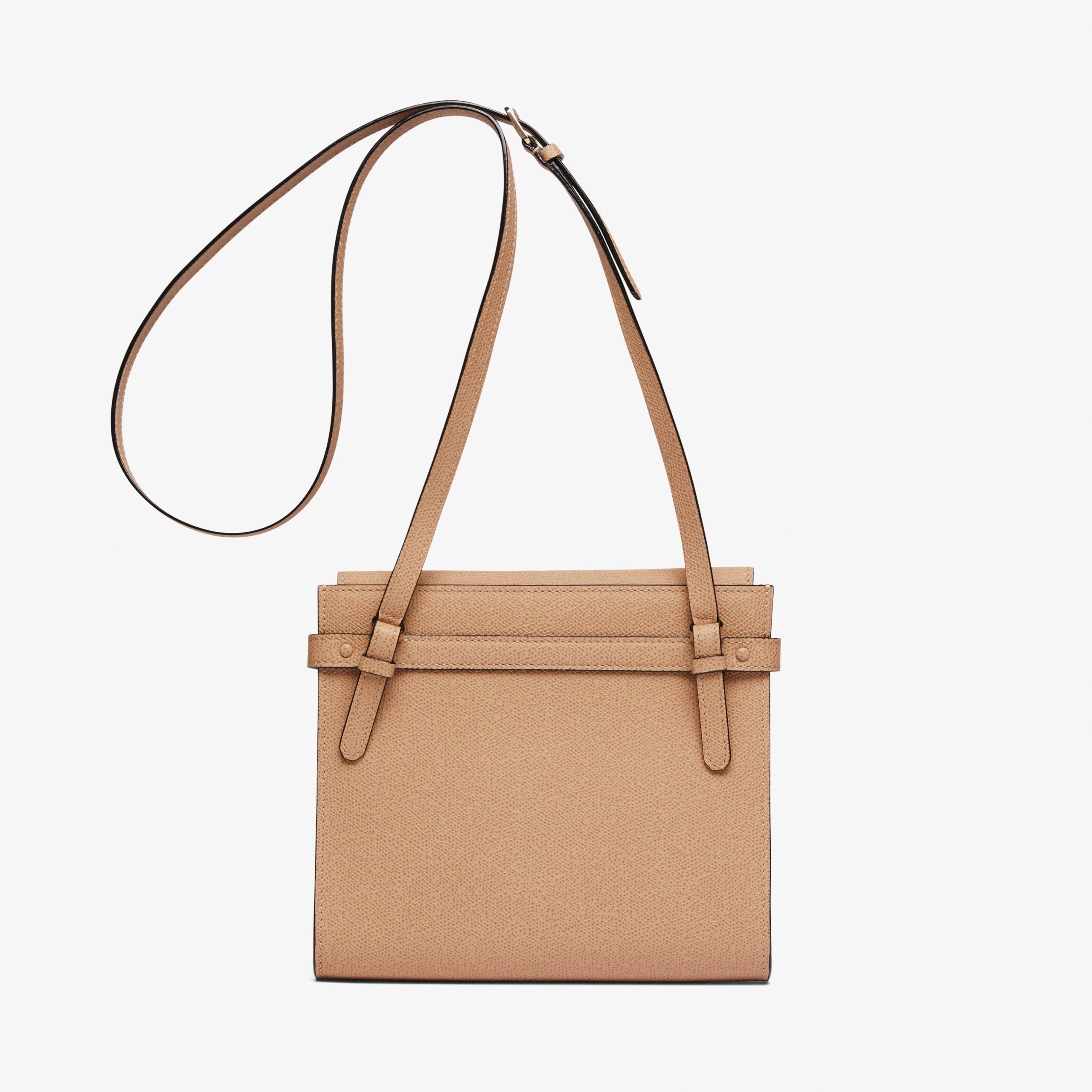 Valextra – Brera B Crossbody Bag – Cachemire Beige - 5