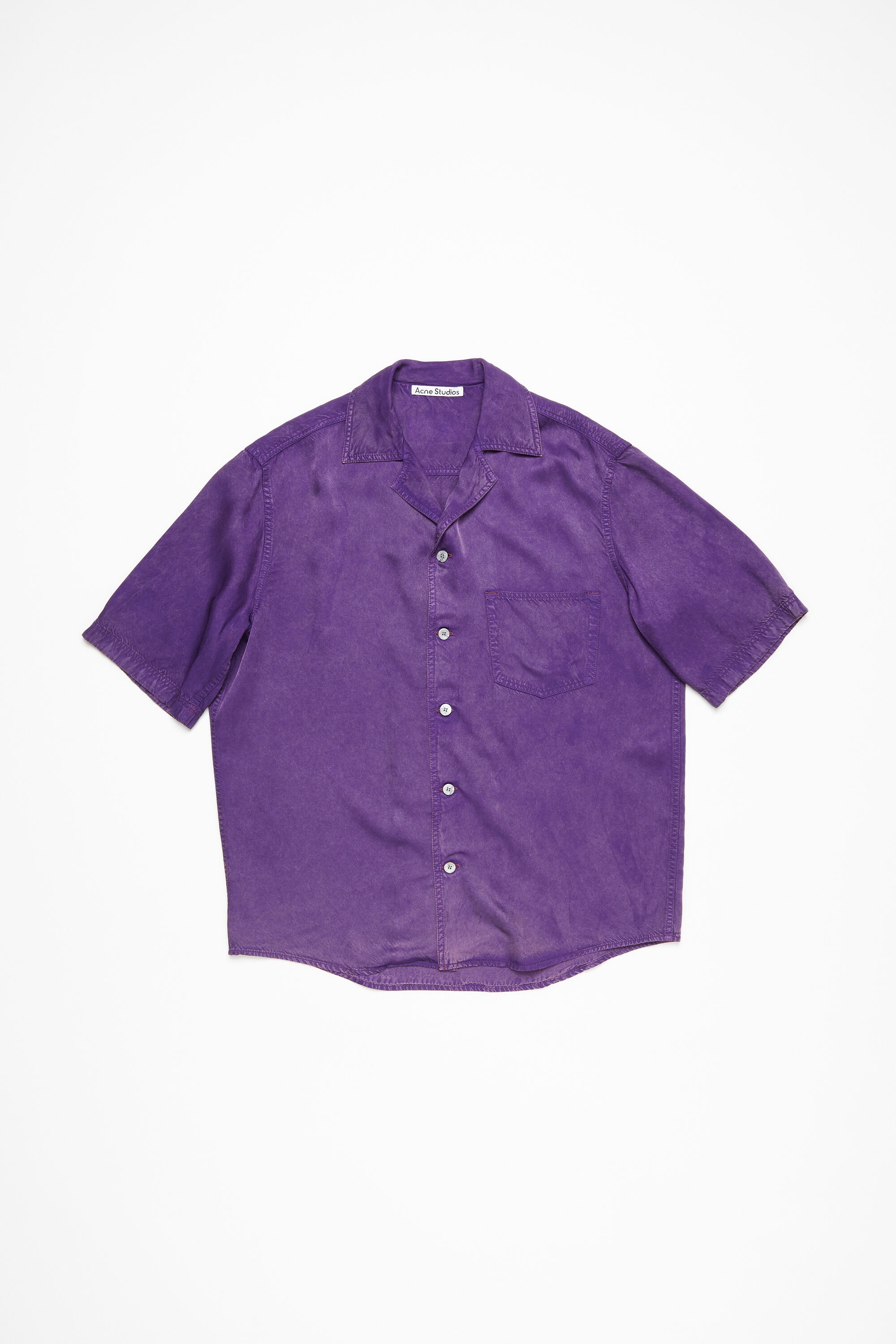 Button-up shirt - Dark purple - 4
