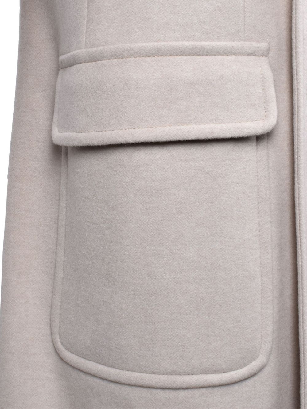 double-breasted cashmere coat - 4