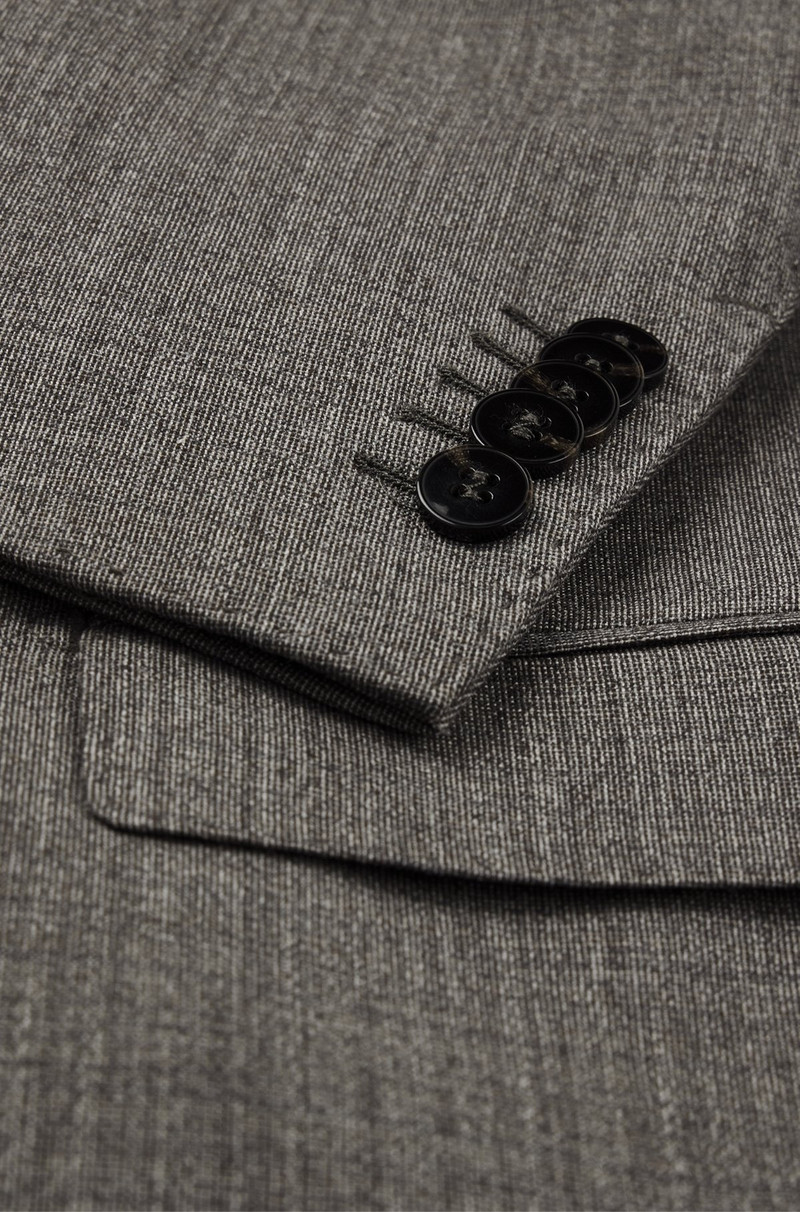 SLIM-FIT SUIT IN MICRO-PATTERNED STRETCH WOOL 10