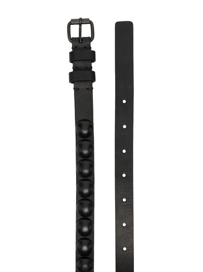 Ann Demeulemeester studded leather belt outlook