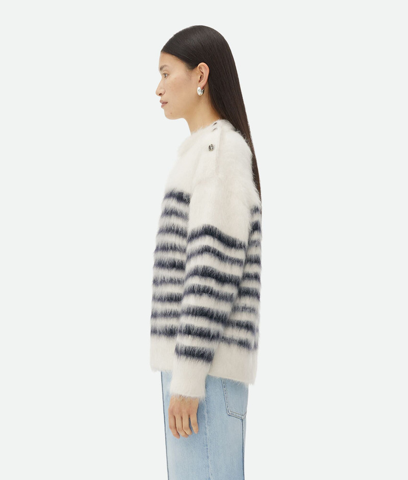 Bottega Veneta Heavy Marinière Mohair Sweater outlook