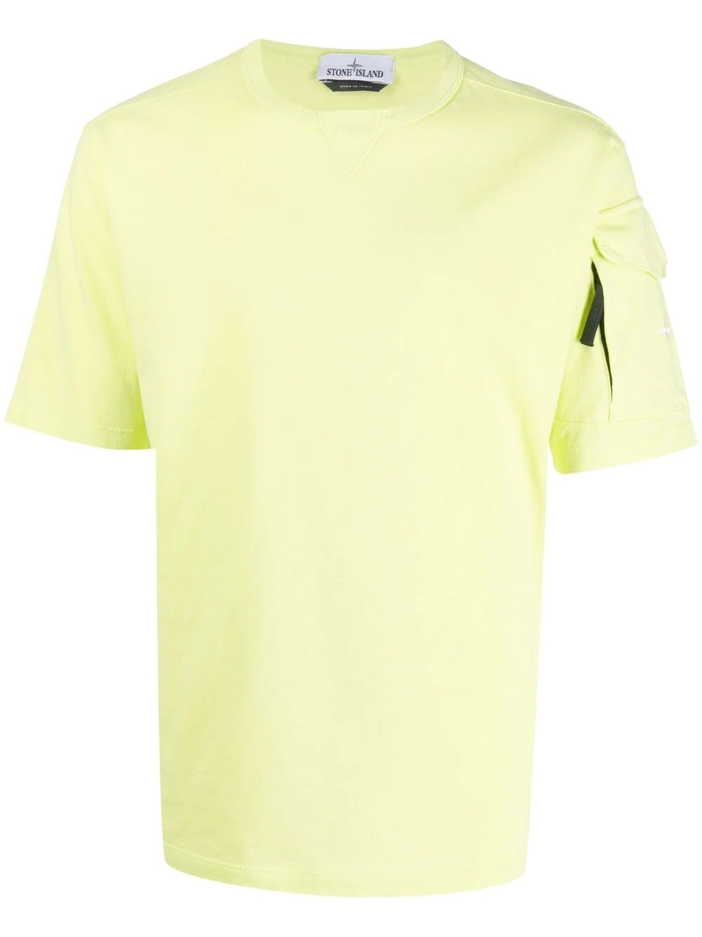 Compass sleeve pocket T-shirt - 1