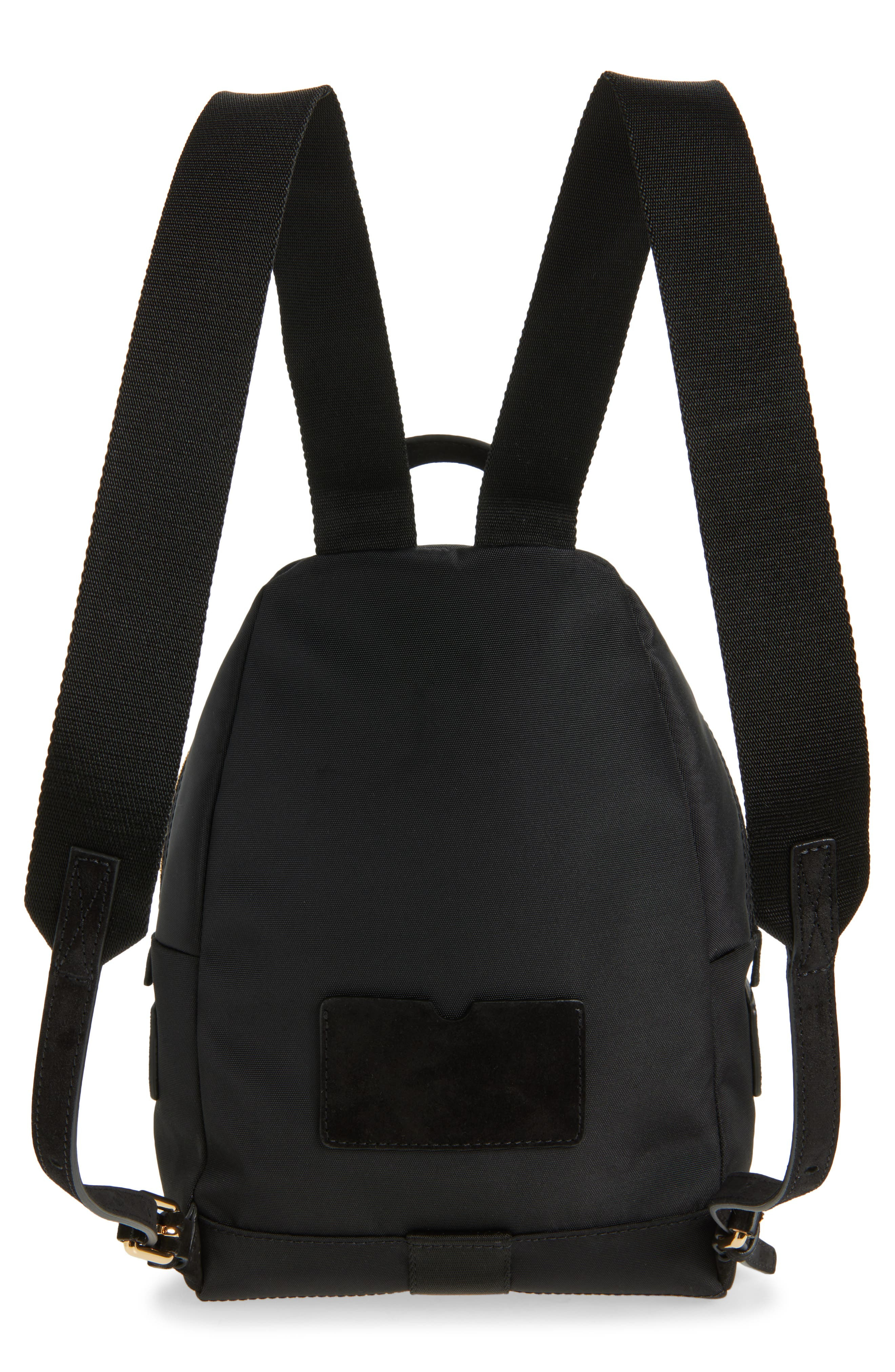 Moschino Carry Me Media Media Backpack in Black/Black Galvanic at Nordstrom - 3
