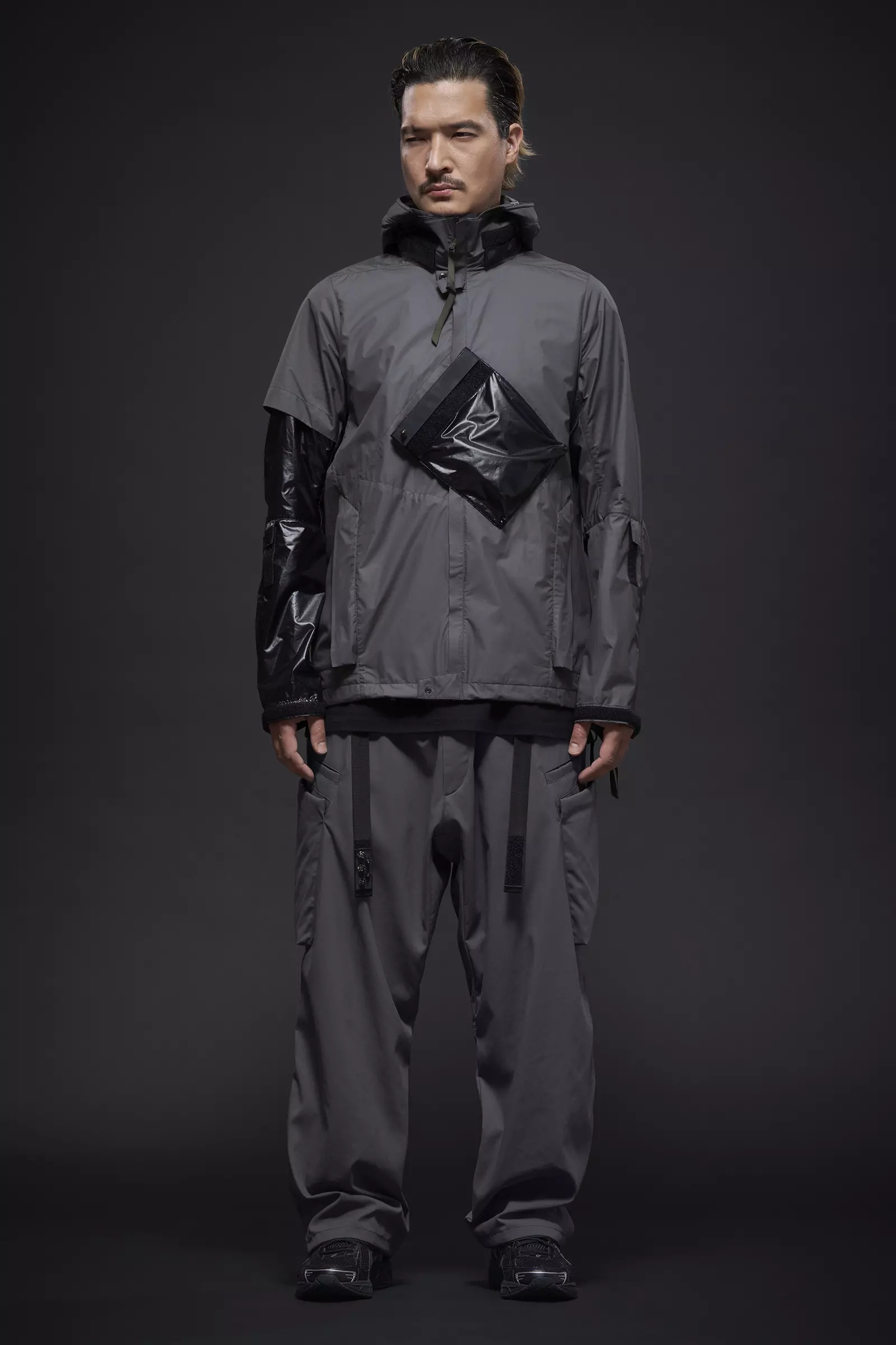 ACRONYM P55-M Nylon Stretch Cargo Trouser Blaugrau outlook