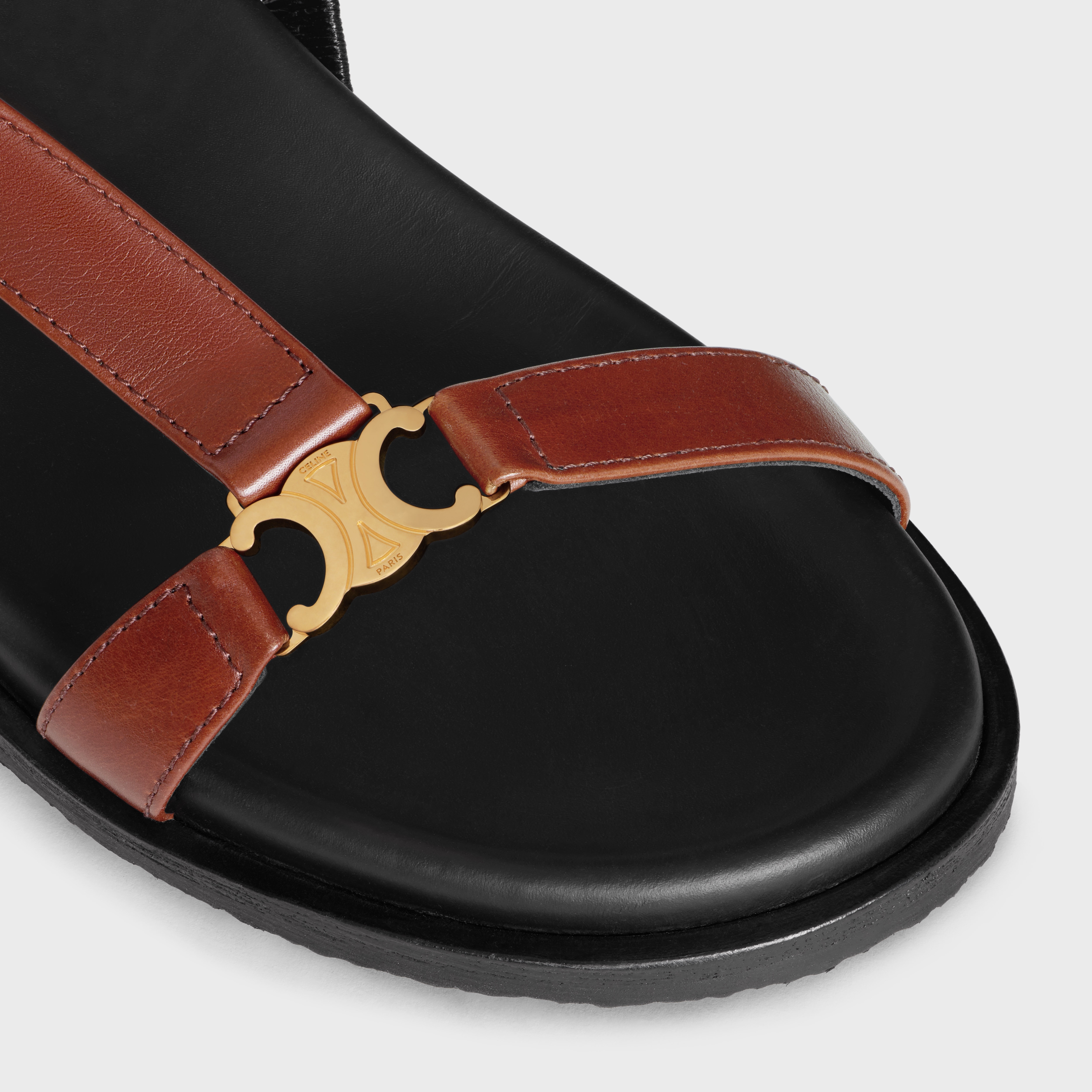 CELINE MAUD SANDAL WITH TRIOMPHE IN CALFSKIN - 4
