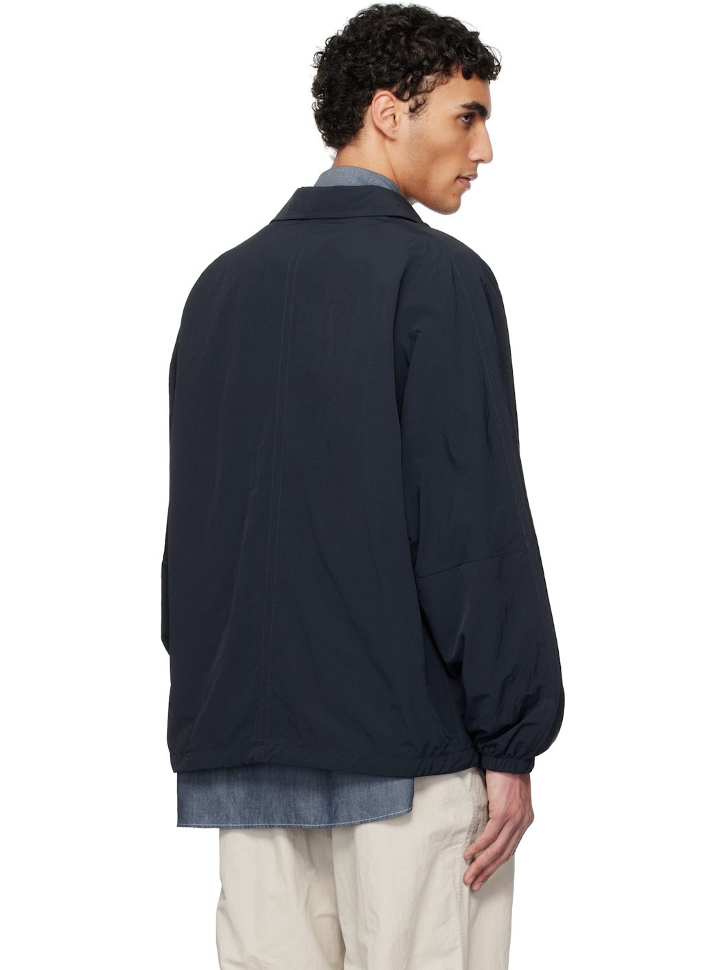 Black Coach Reversible Jacket - 3