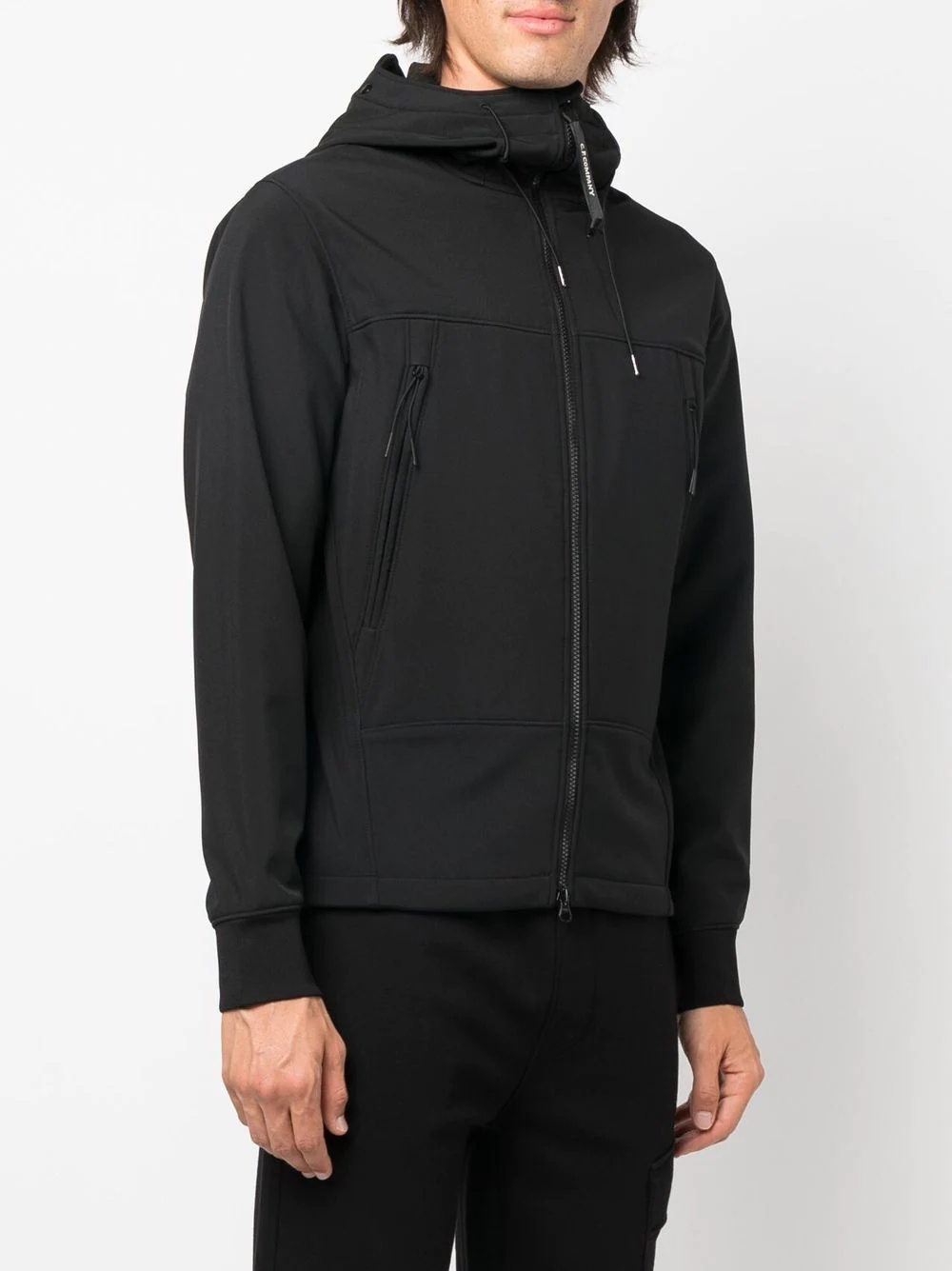 hooded cotton jacket - 3