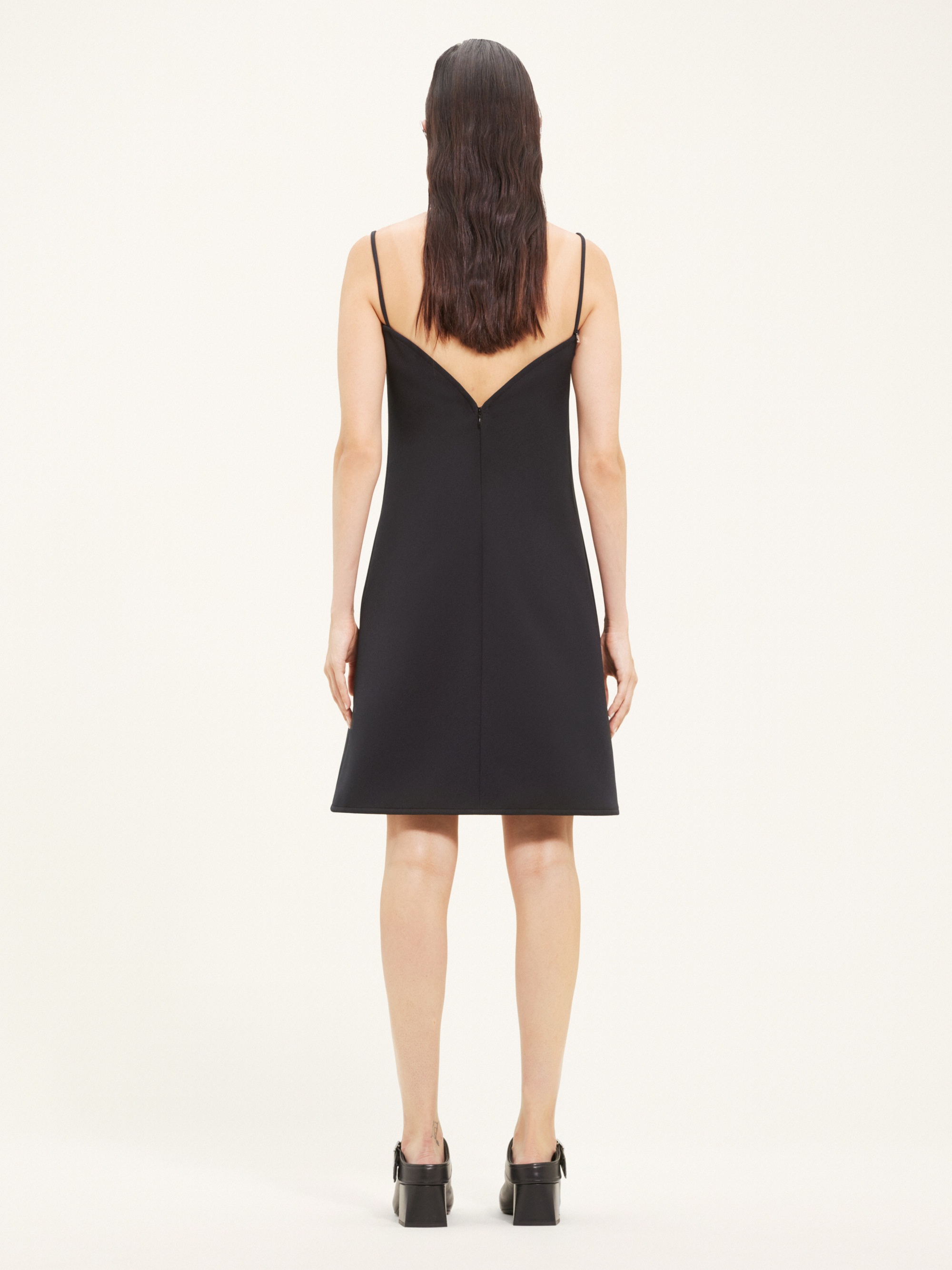ELLIPSE TWILL DRESS - 4