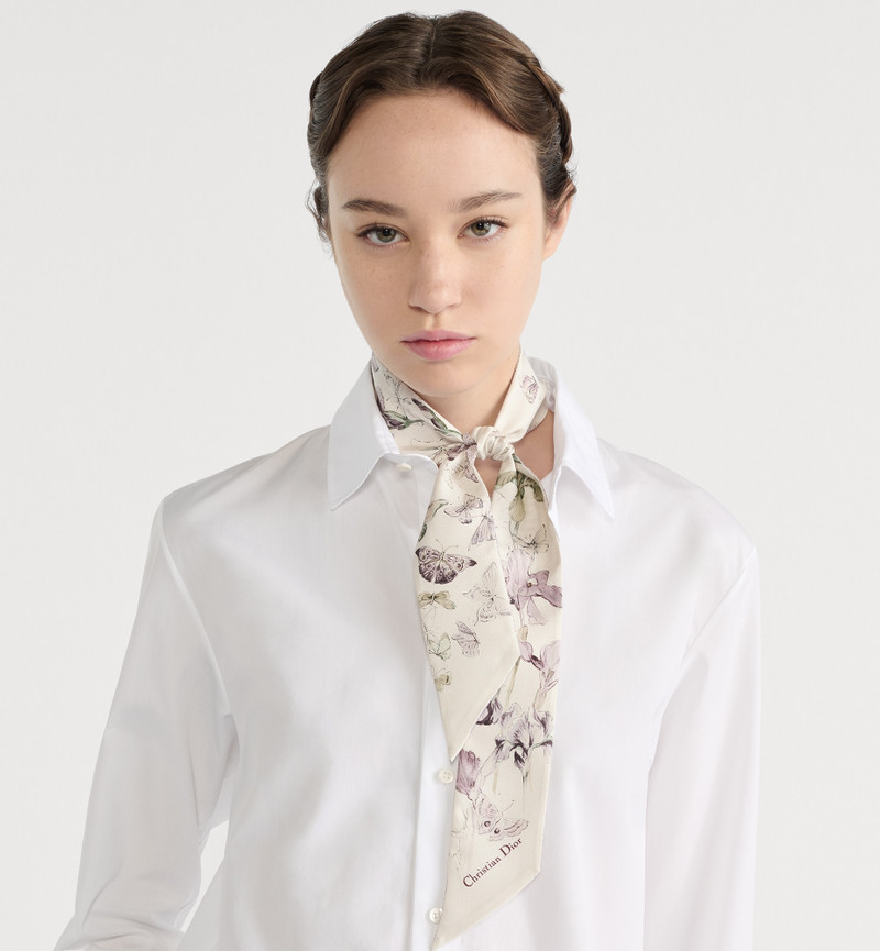 Dior Butterflies & Iris Mitzah Scarf outlook