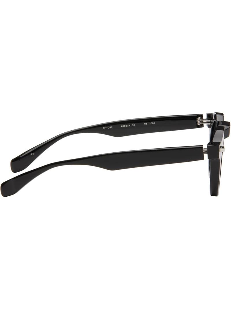 FACTORY900 SSENSE Exclusive Black RF-046 Sunglasses outlook