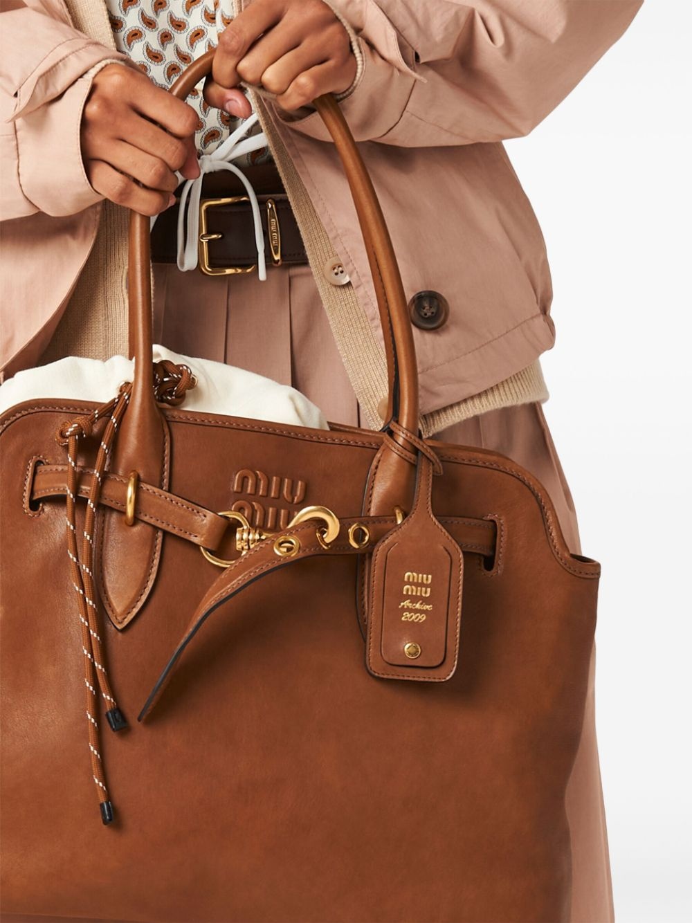 Aventure nappa leather bag - 3