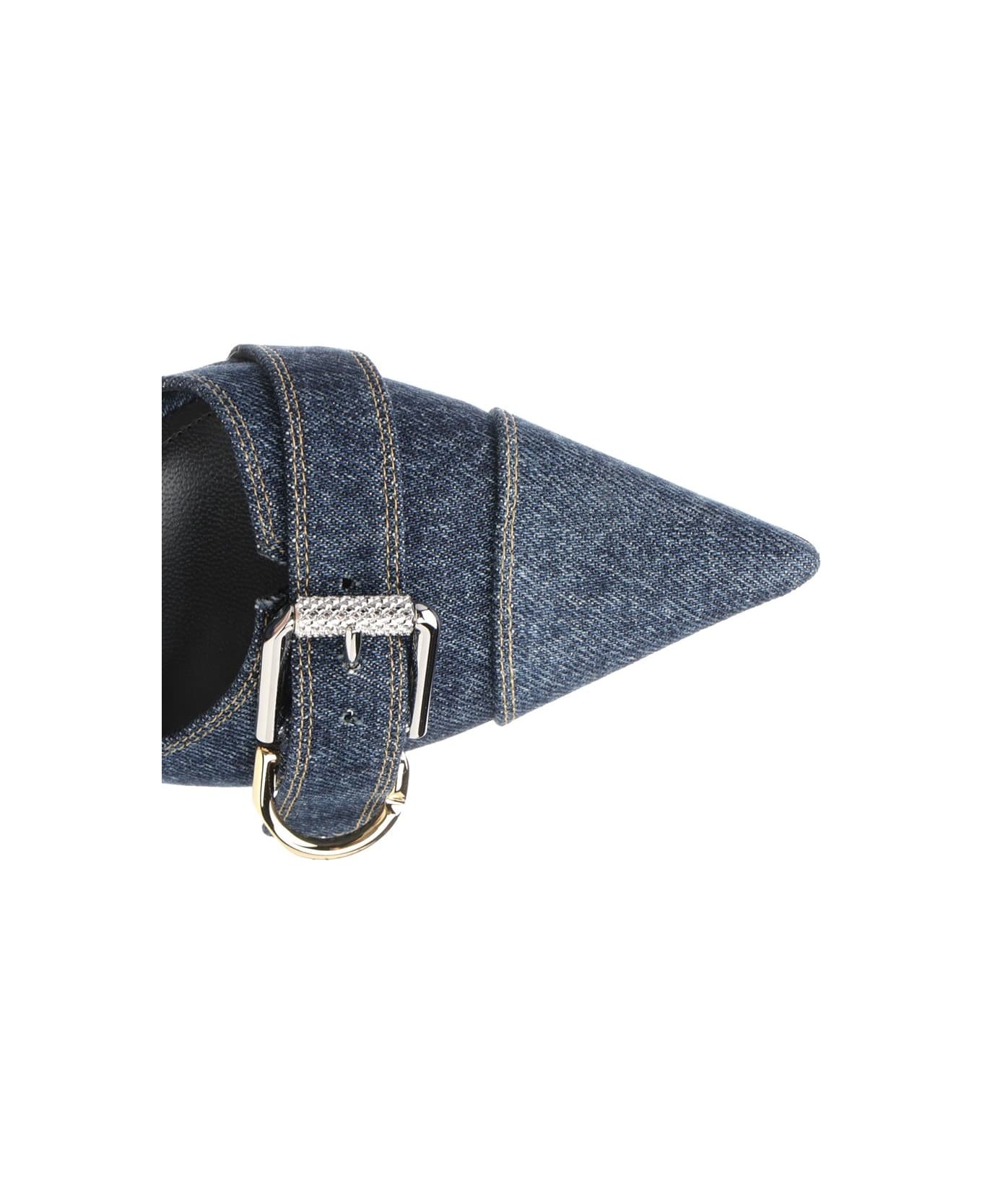 'voyou' Denim Slingbacks - 4