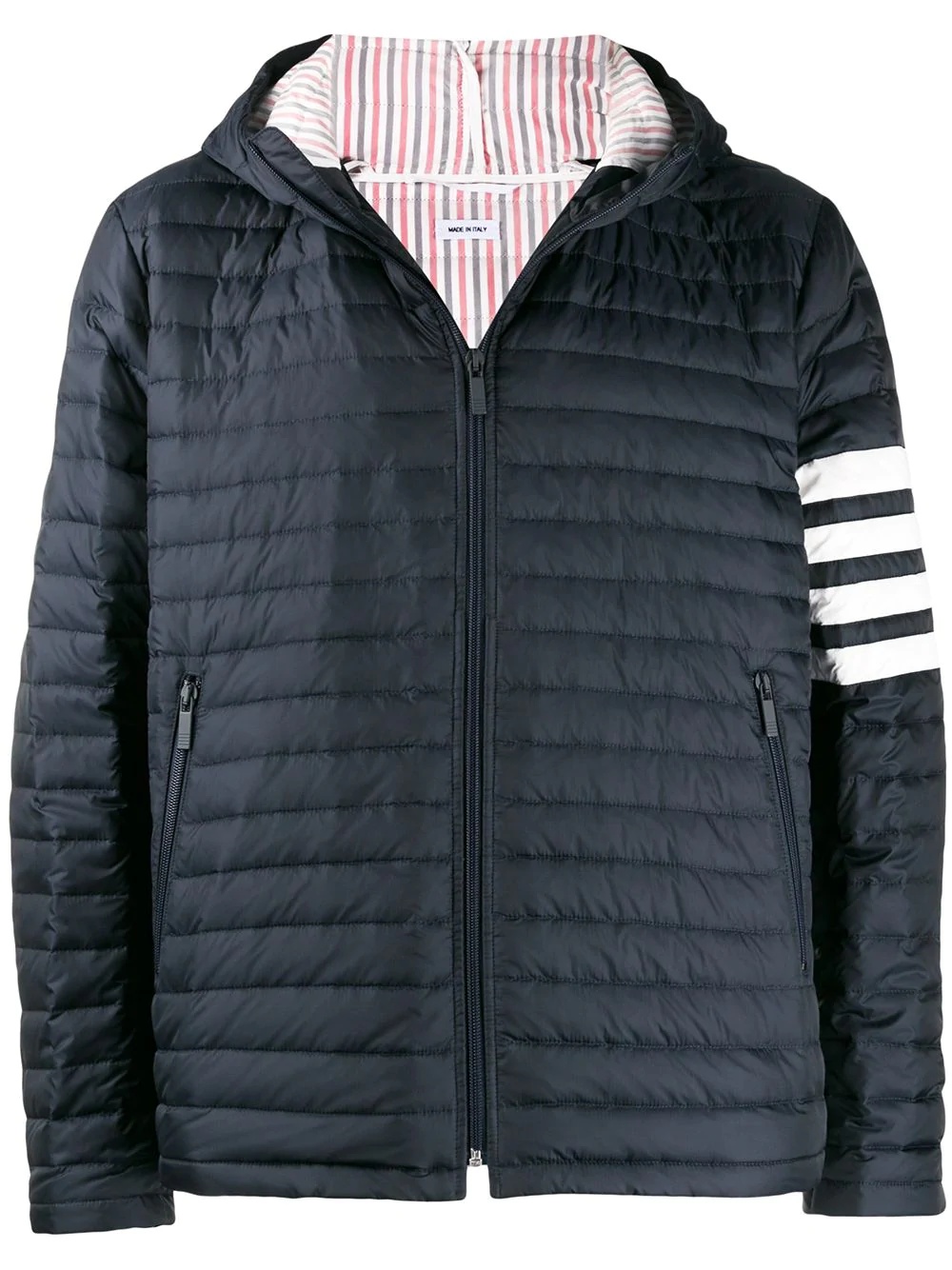 4-Bar stripe padded jacket - 1