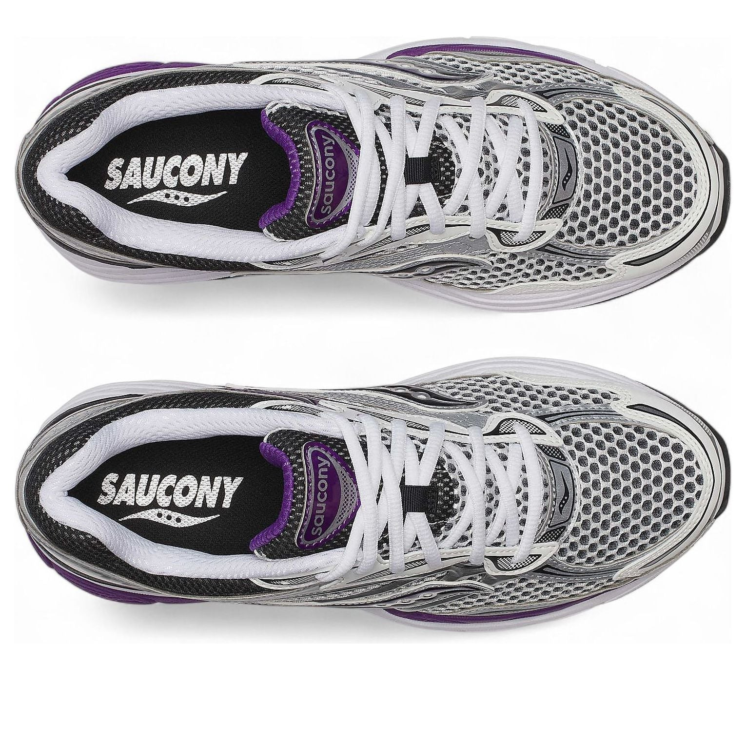 Saucony ProGrid Omni 9 'White Black Silver Purple' S70739-10 - 4