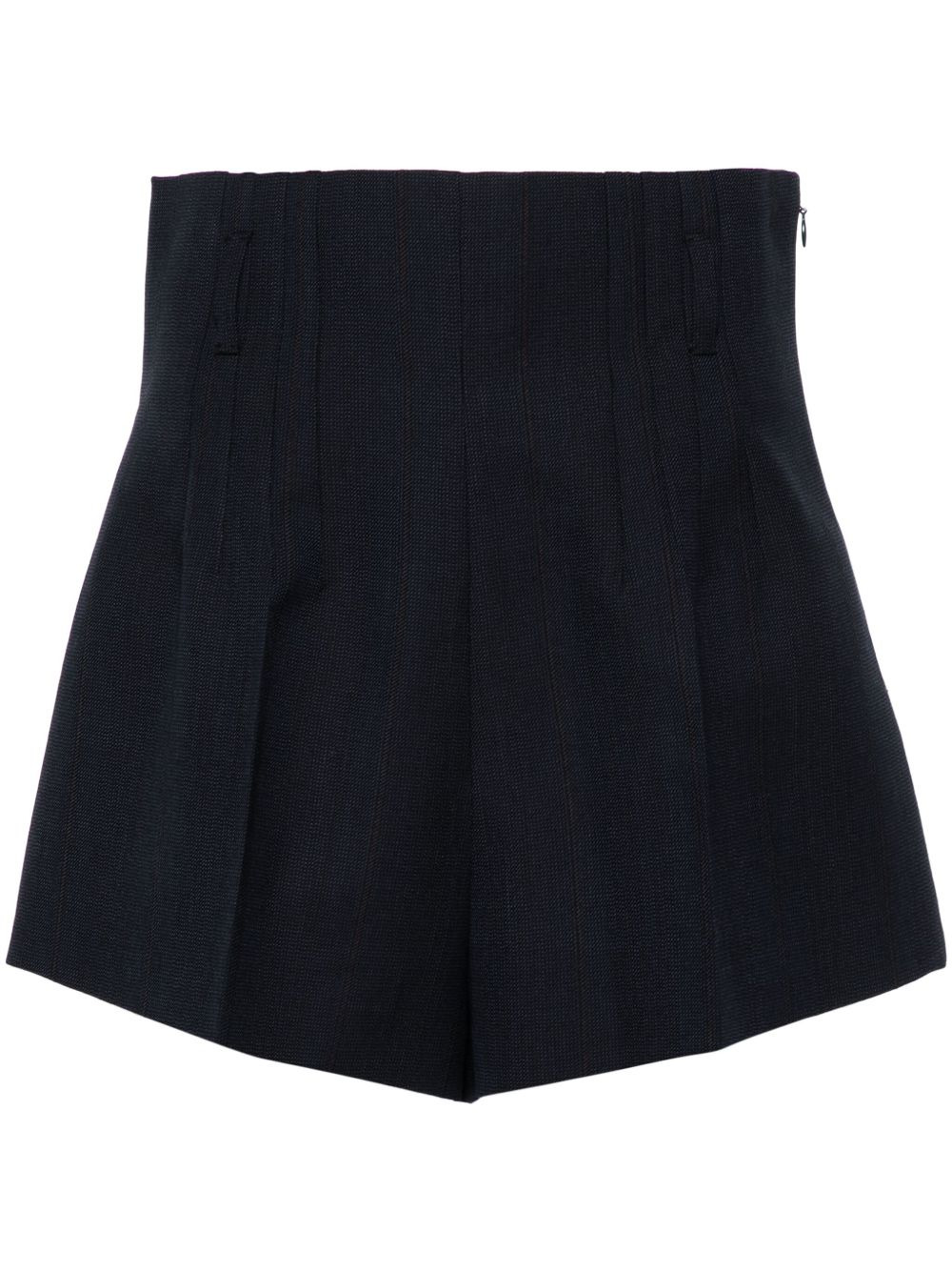 high-waist tailored shorts - 1