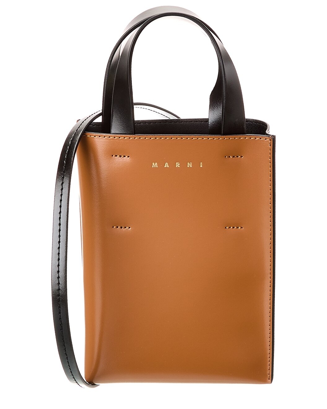 Marni Museo Nano Leather Tote - 1