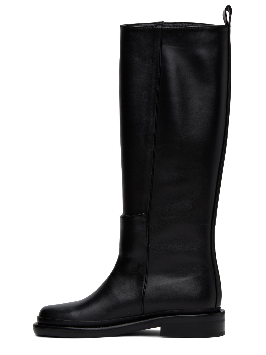 Black Pull-Loop Boots - 3
