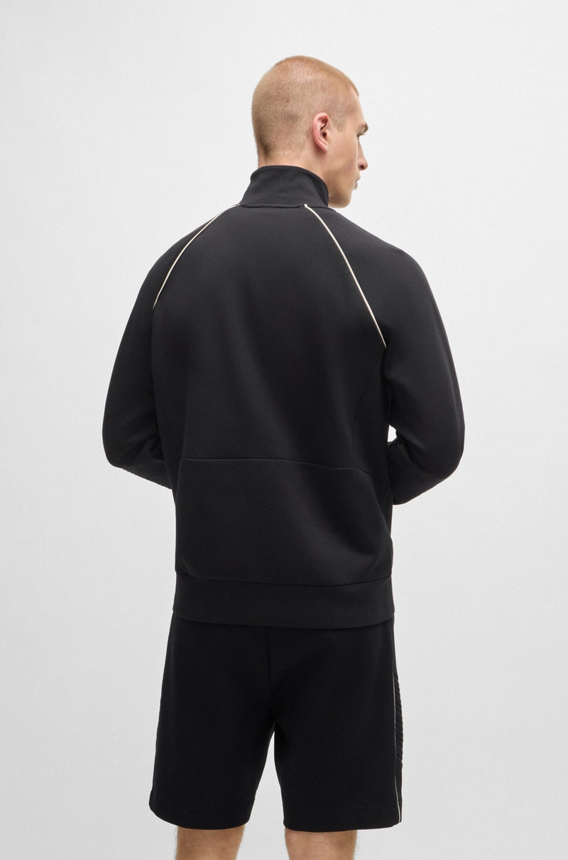 STRETCH-COTTON ZIP-UP SWEATSHIRT 및 브랜드 5