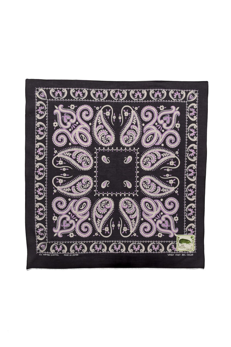 Fastcolor Selvedge Bandana (Paisley) 20x20 9