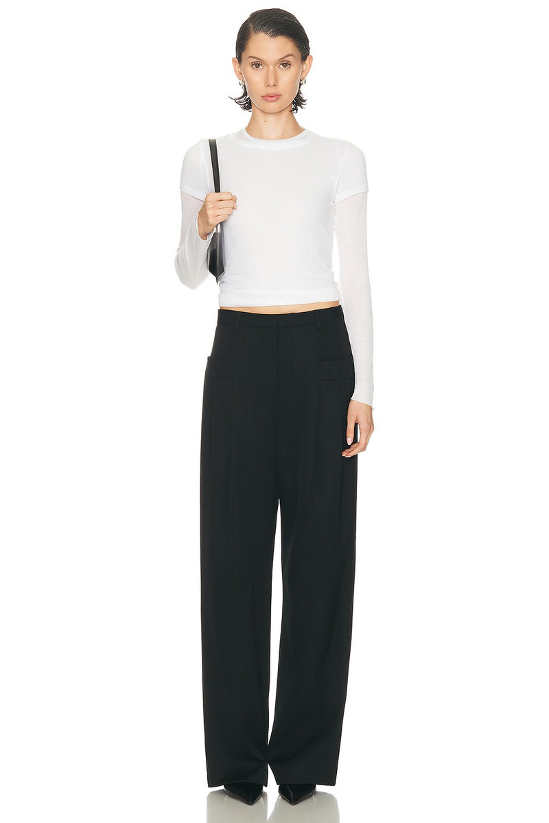 SKIMS Sheer Cotton Crewneck Standard Tee outlook