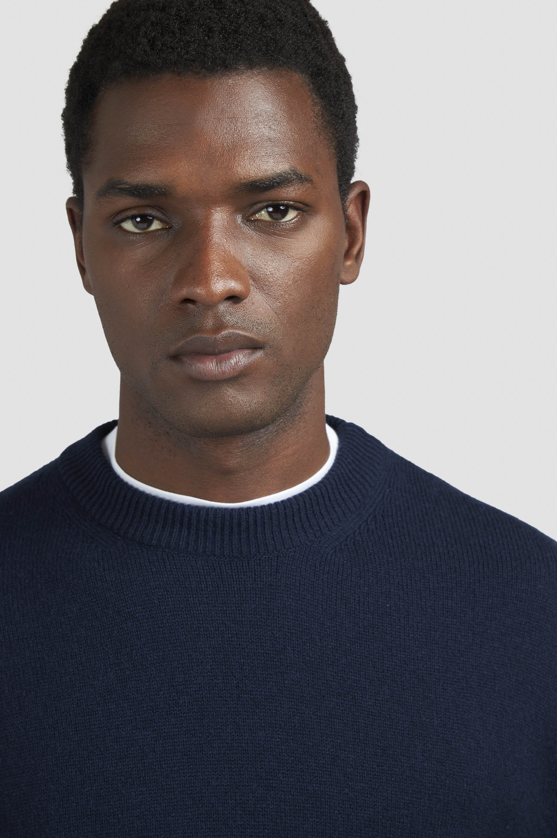 WOOL AND CASHMERE CREWNECK SWEATER - 4