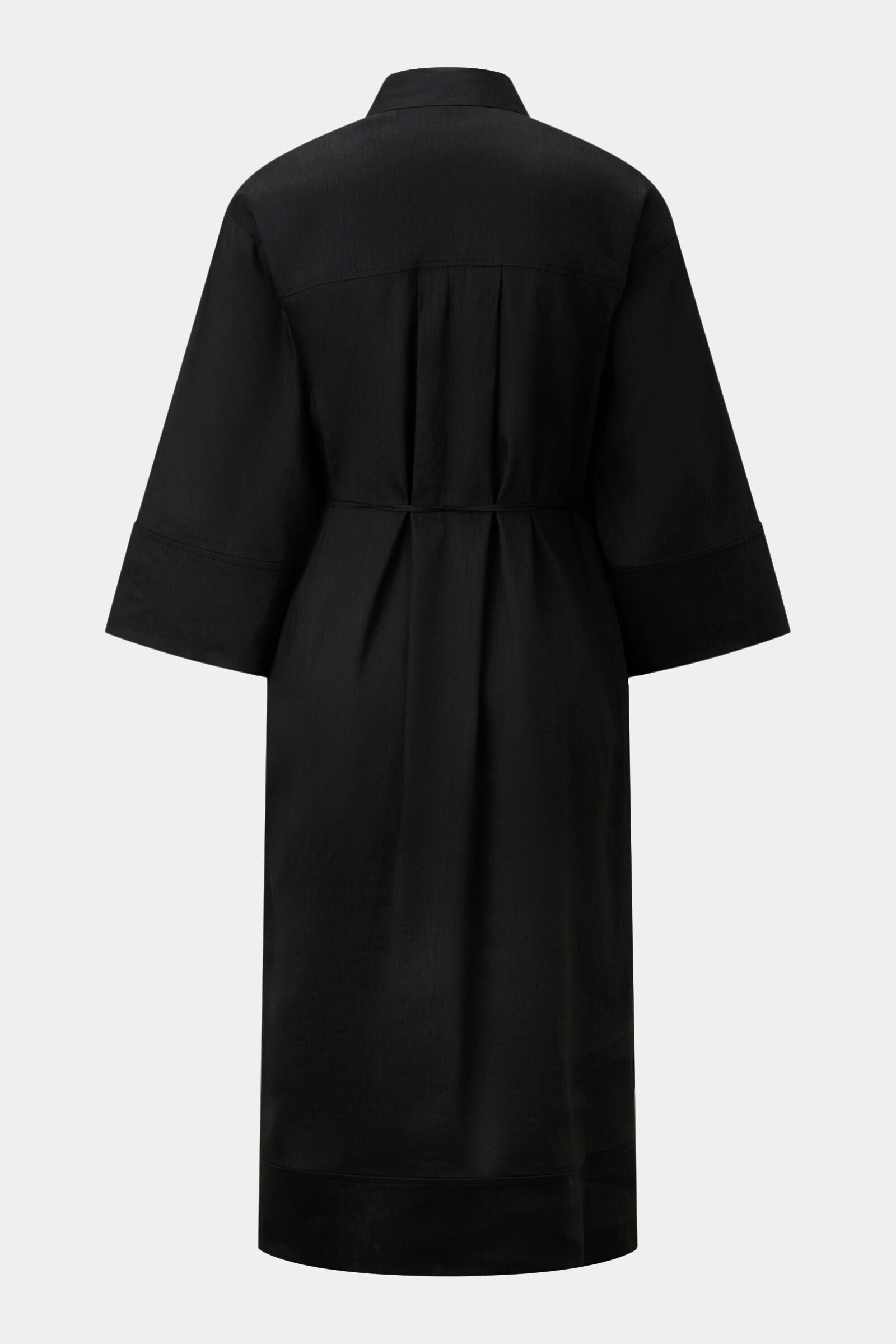 Reika shirt dress in Black - 6