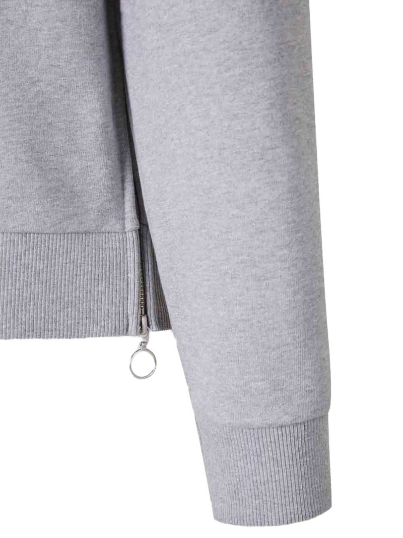 embroidered-logo hoodie 4