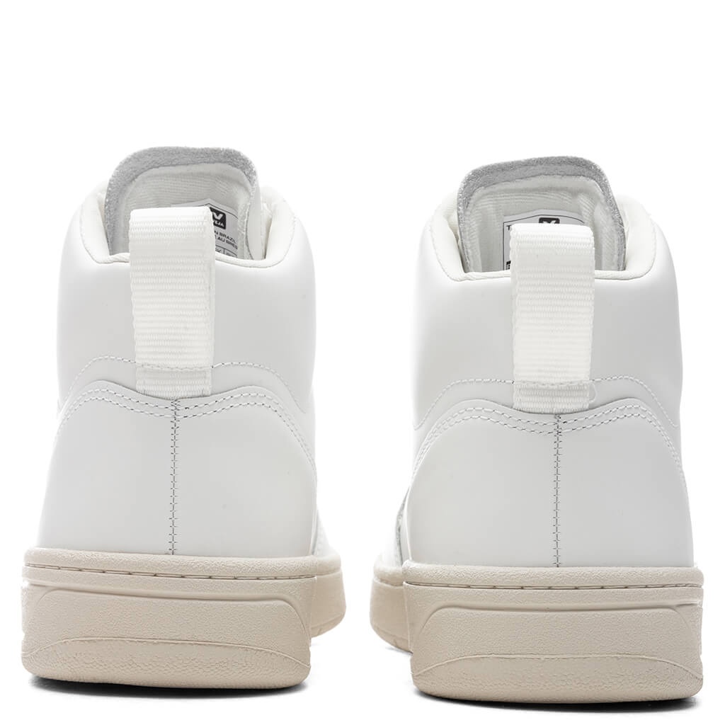 VEJA V-15 LEATHER - EXTRA WHITE - 4