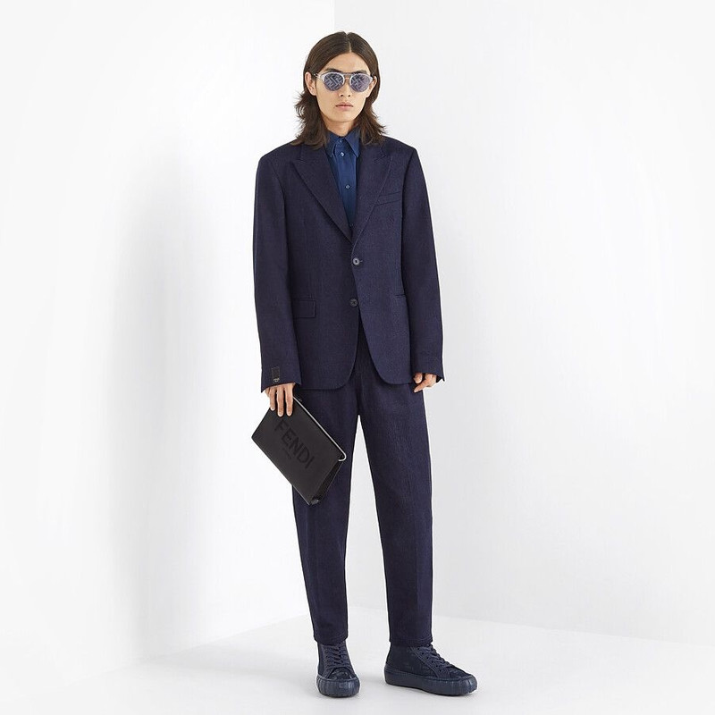 Black leather pouch 6