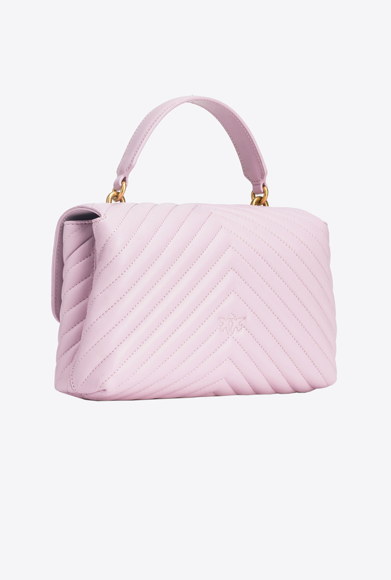 PINKO CLASSIC LADY LOVE BAG PUFF CHEVRON outlook