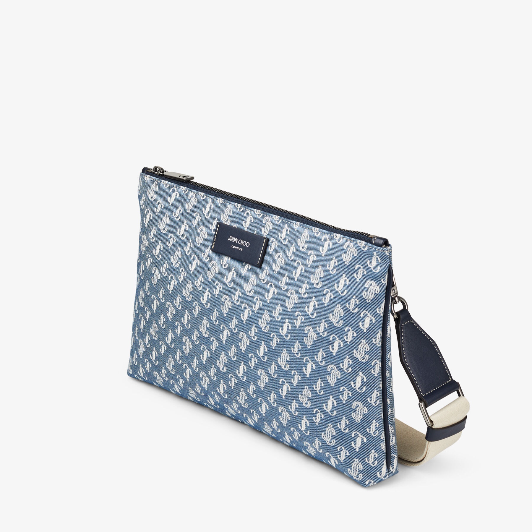Kimi-N
Denim JC Monogram Crossbody Bag - 3