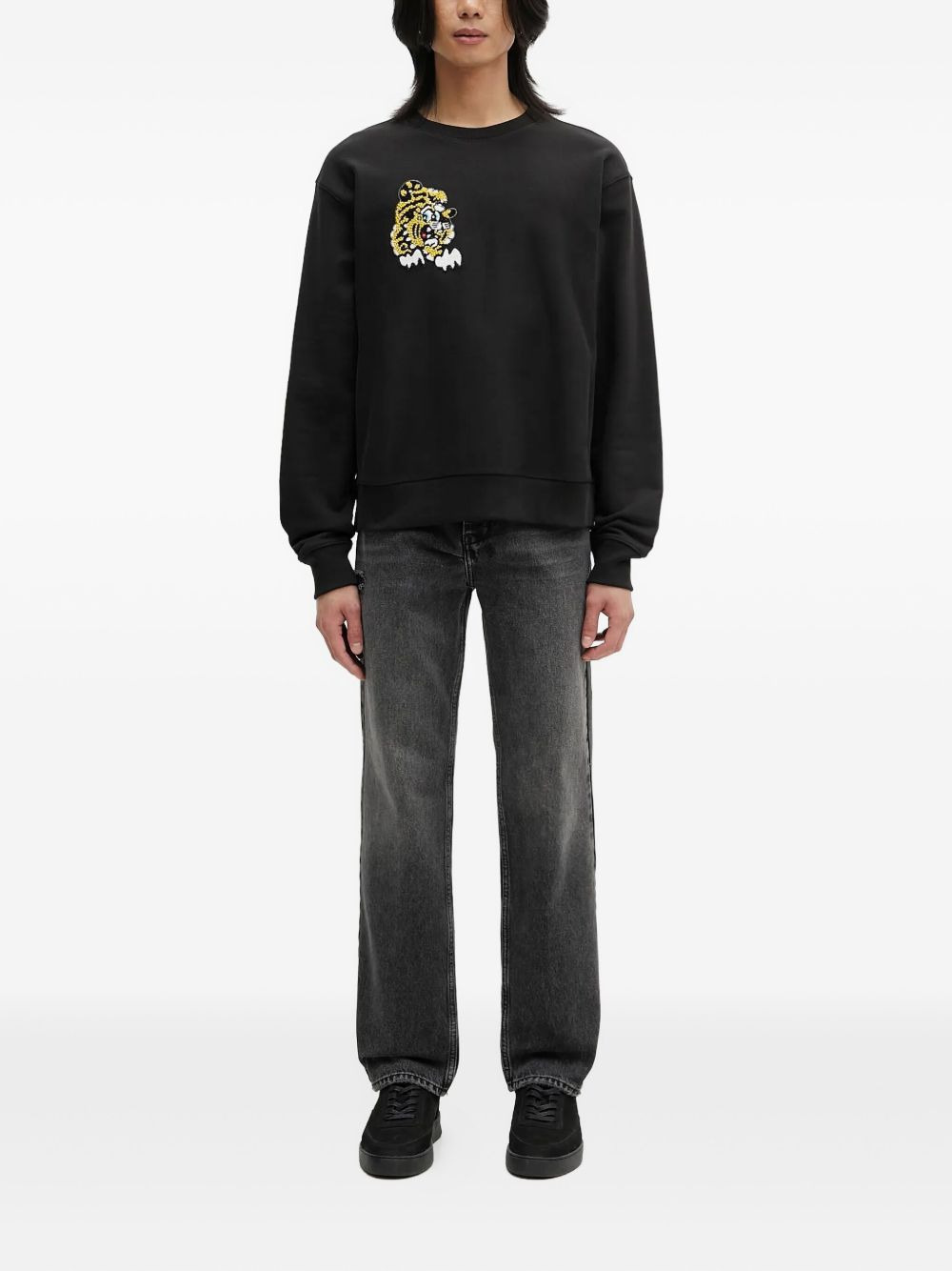 x Verdy tiger-embroidered sweatshirt - 2
