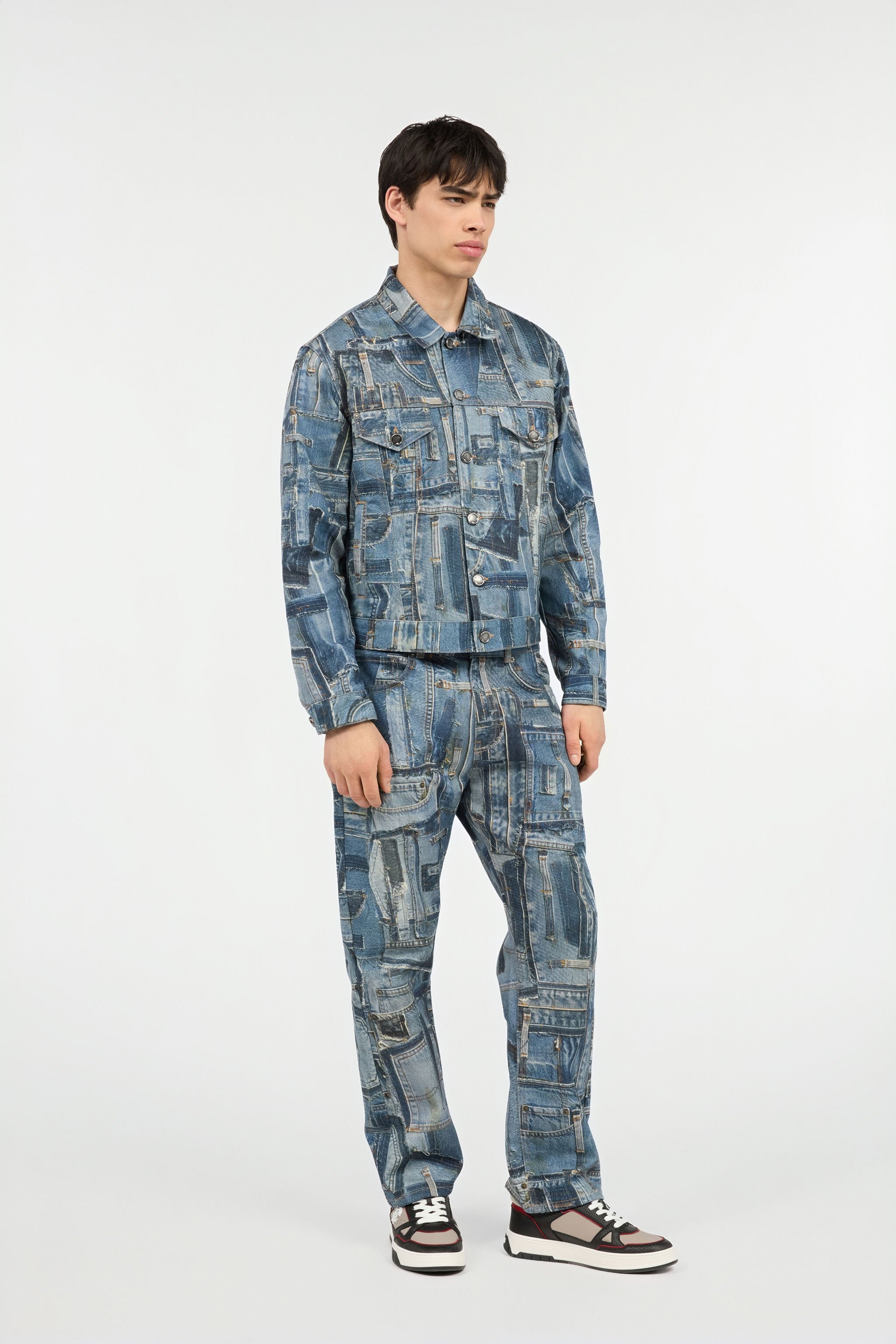 Capsule Collection Patchwork Denim Jacket - 3