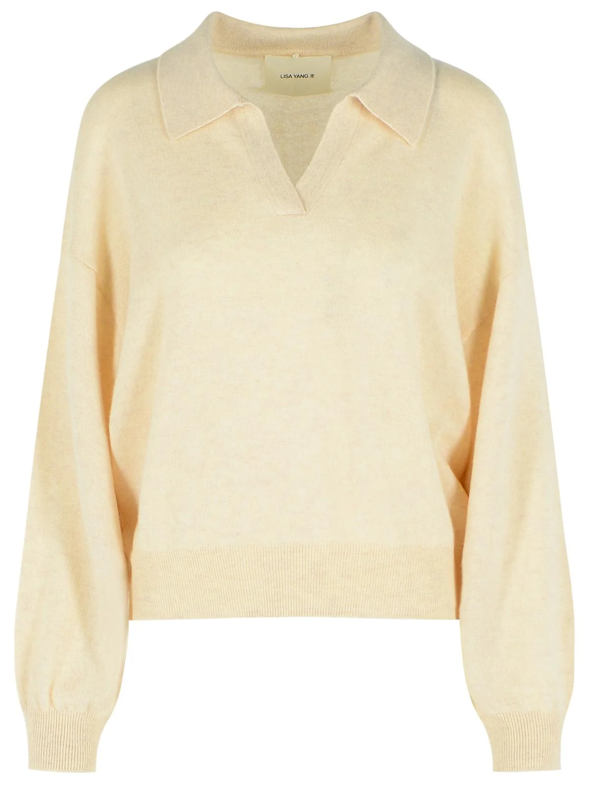 Lisa Yang 'Katriel' Oat Cashmere Sweater Women - 1